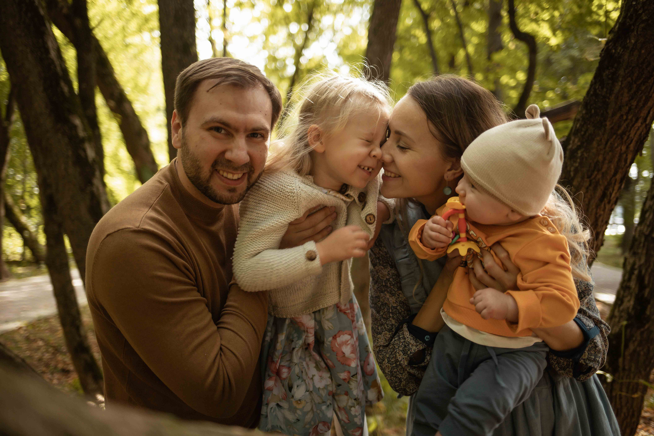 Анна, Костя, Агата и Кристиан. Семейный фотограф в Москве