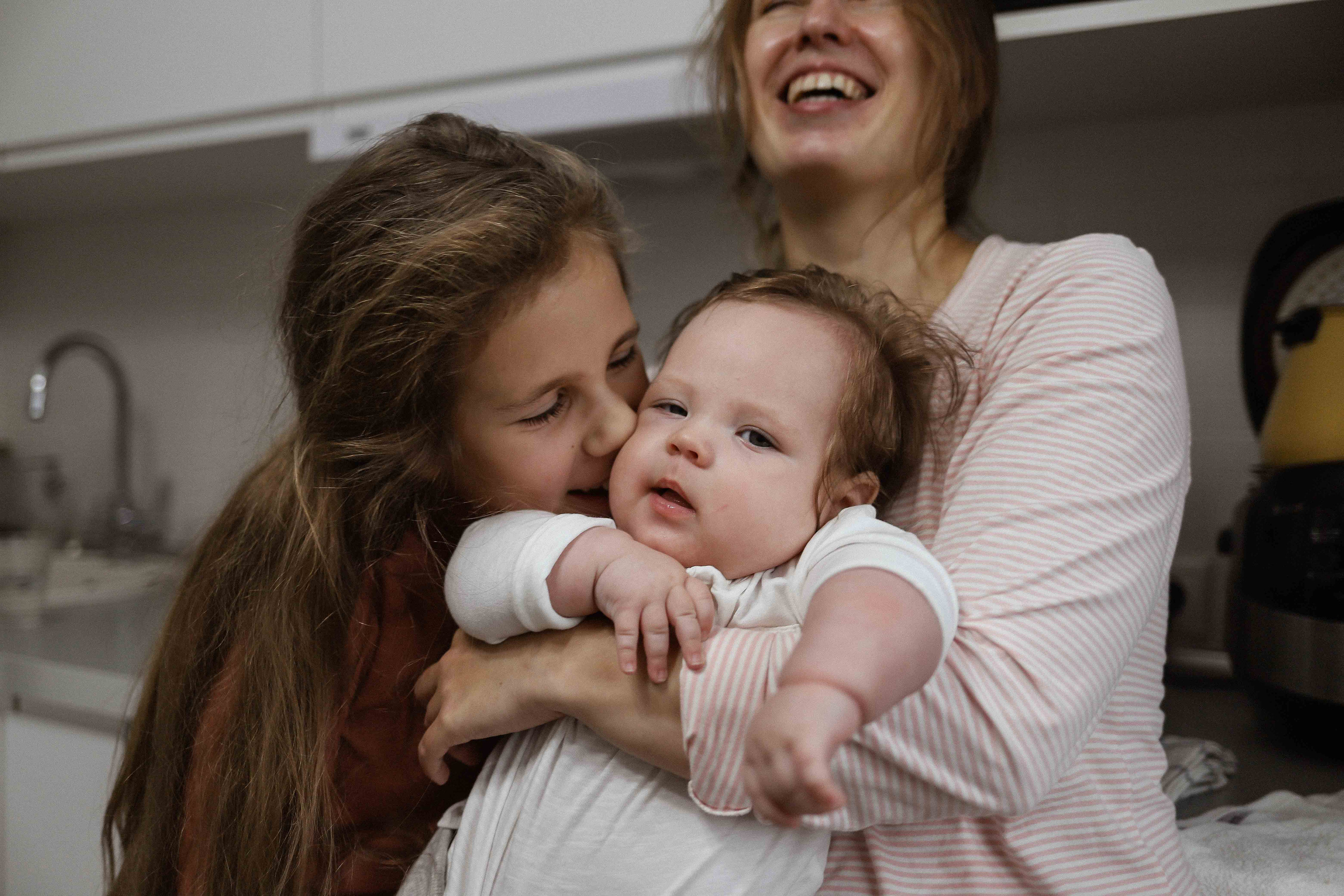 Ира, Андрей, Юля, Даша и Миша. Семейный фотограф в Москве