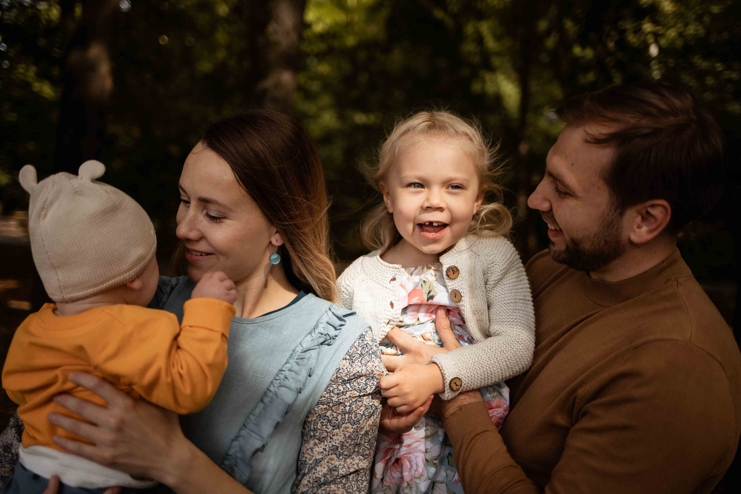 Анна, Костя, Агата и Кристиан. Семейный фотограф в Москве
