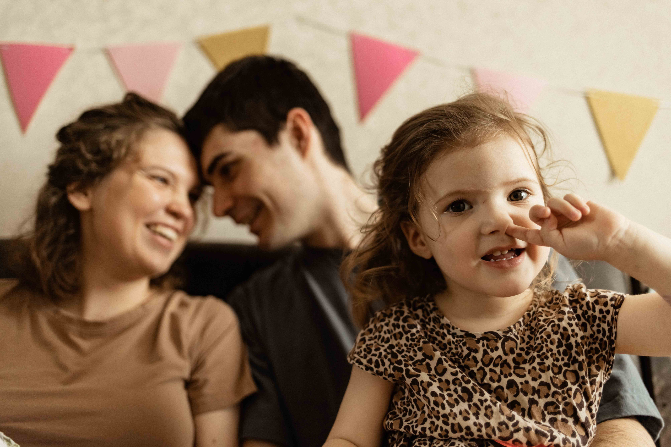 Анастасия, Сергей, Мира и Лиза. Семейный фотограф в Москве