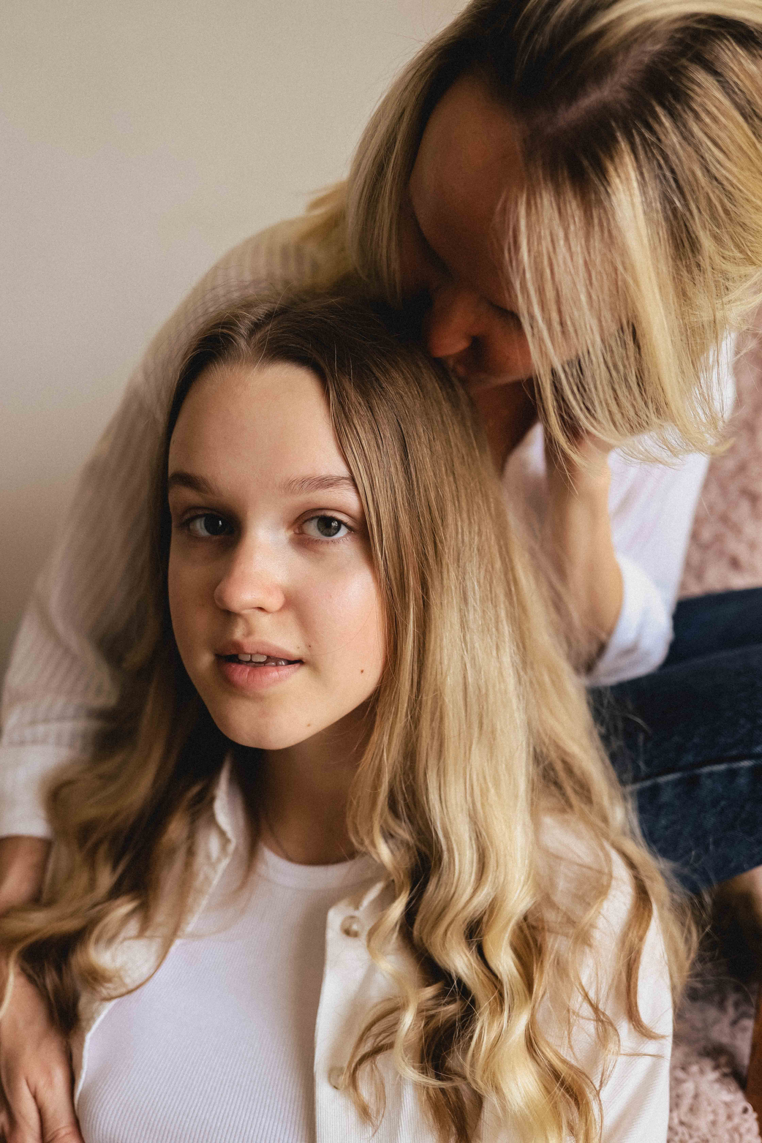 Семья в студии. Семейный фотограф в Москве