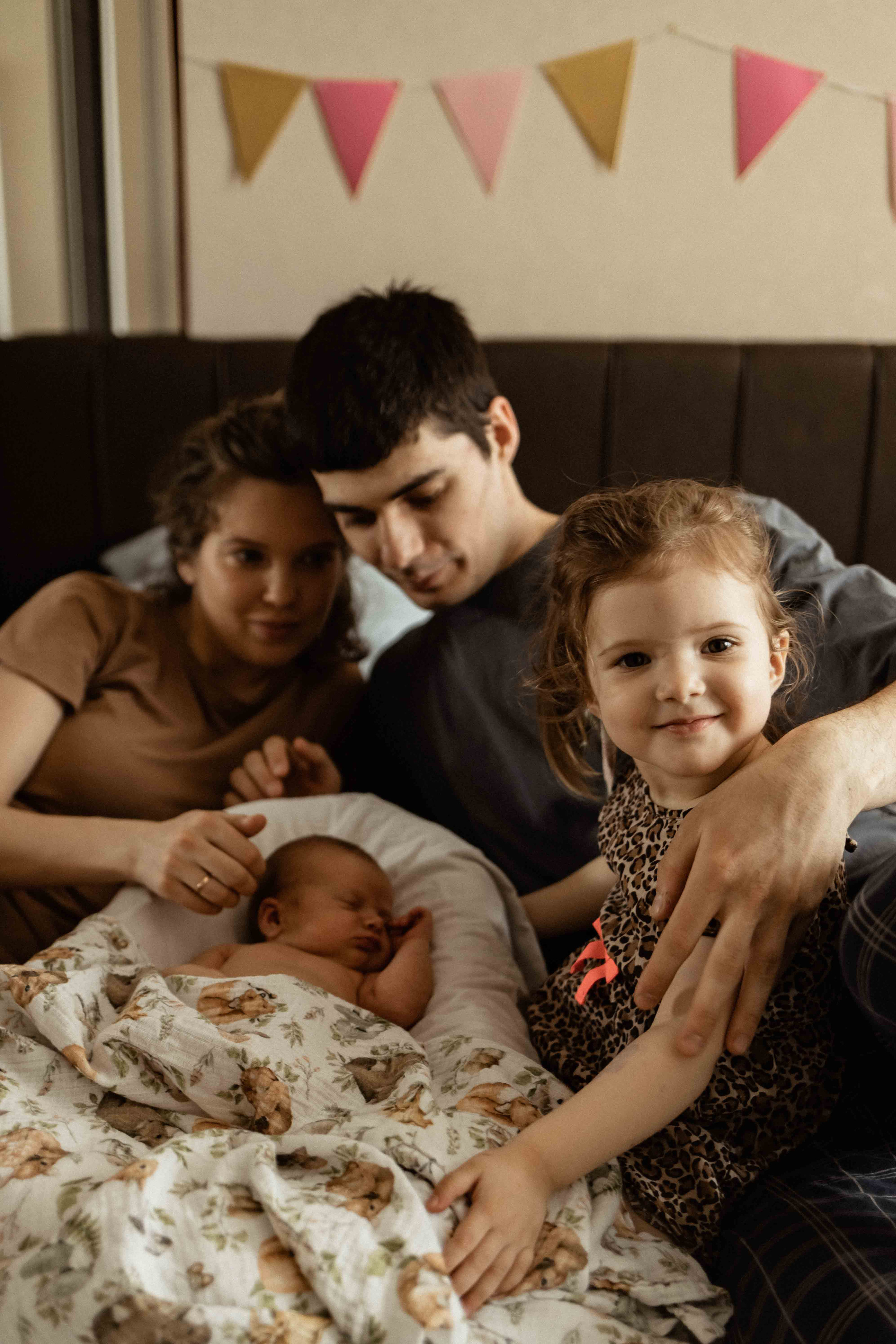 Анастасия, Сергей, Мира и Лиза. Семейный фотограф в Москве