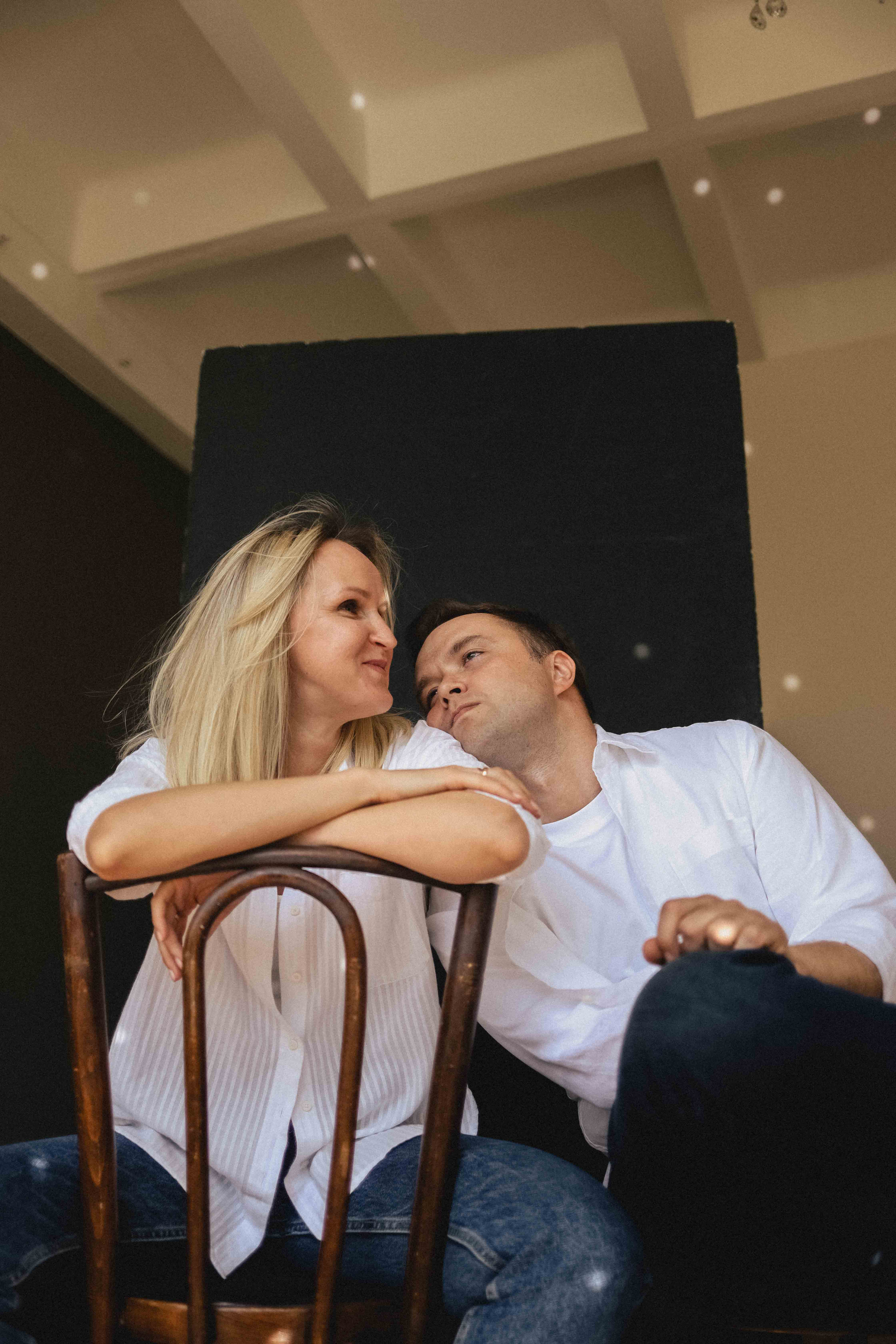 Семья в студии. Семейный фотограф в Москве