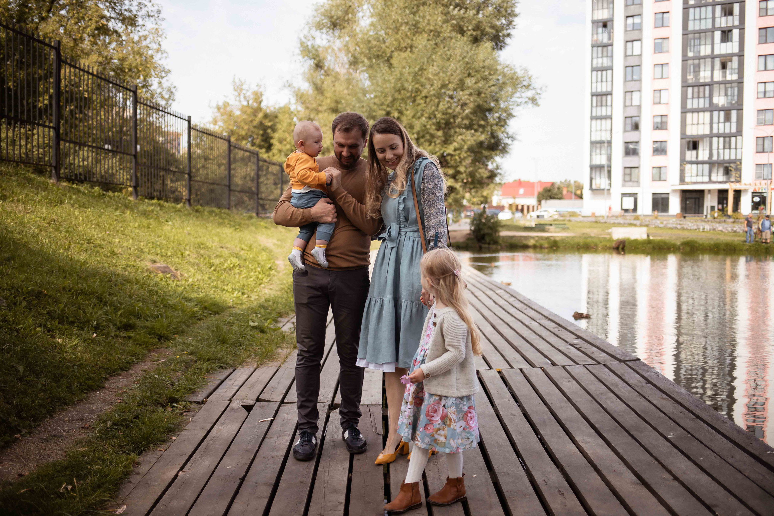 Анна, Костя, Агата и Кристиан. Семейный фотограф в Москве