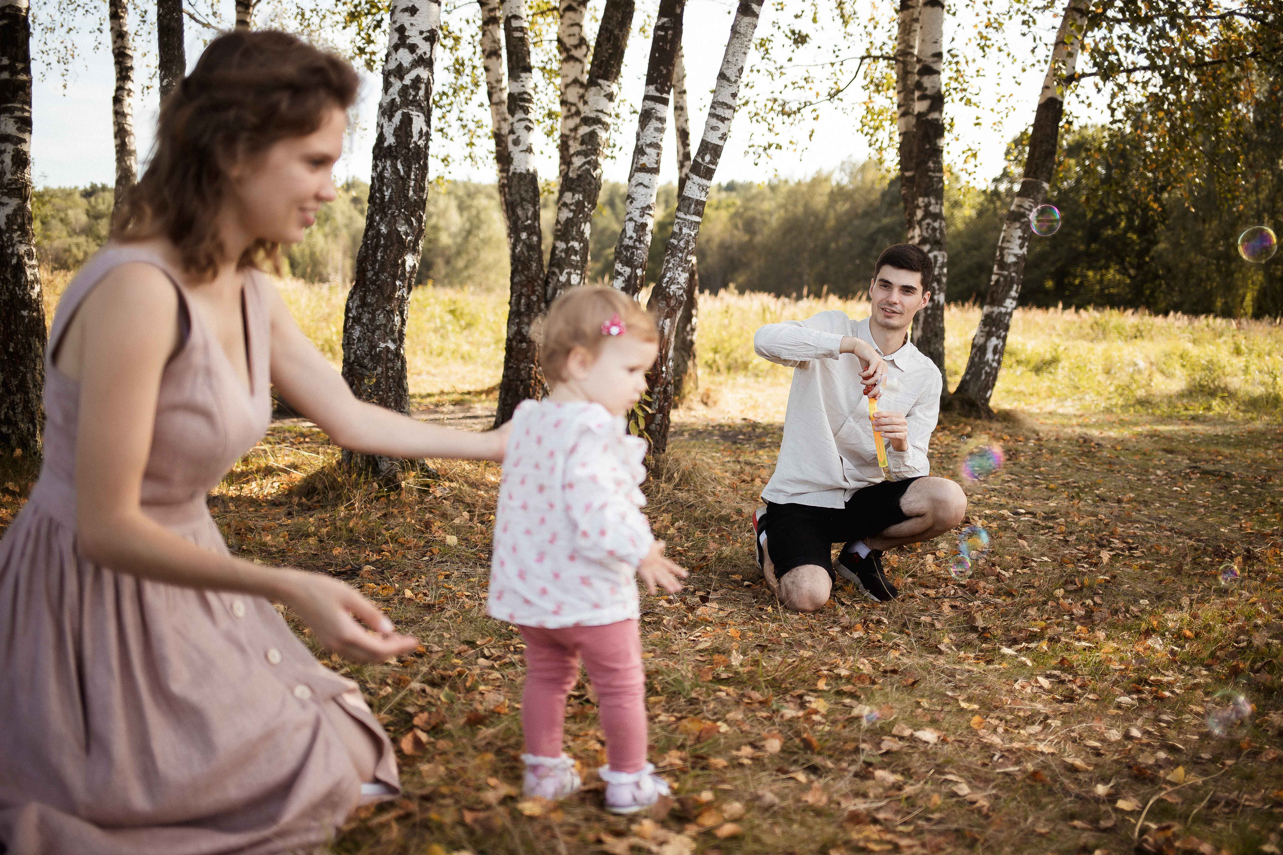 Первый день рождения в формате пикника. Семейный фотограф в Москве