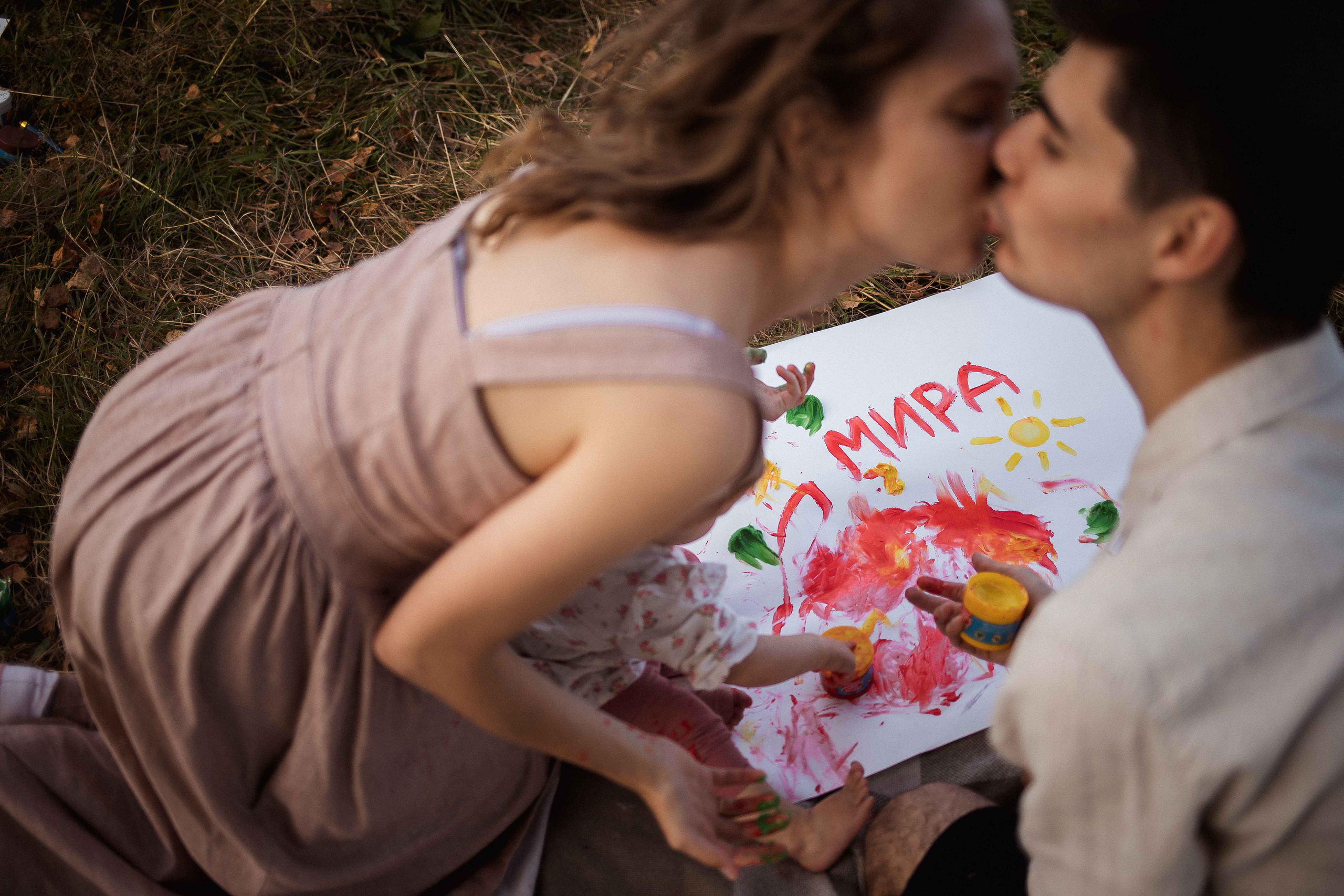 Первый день рождения в формате пикника. Семейный фотограф в Москве