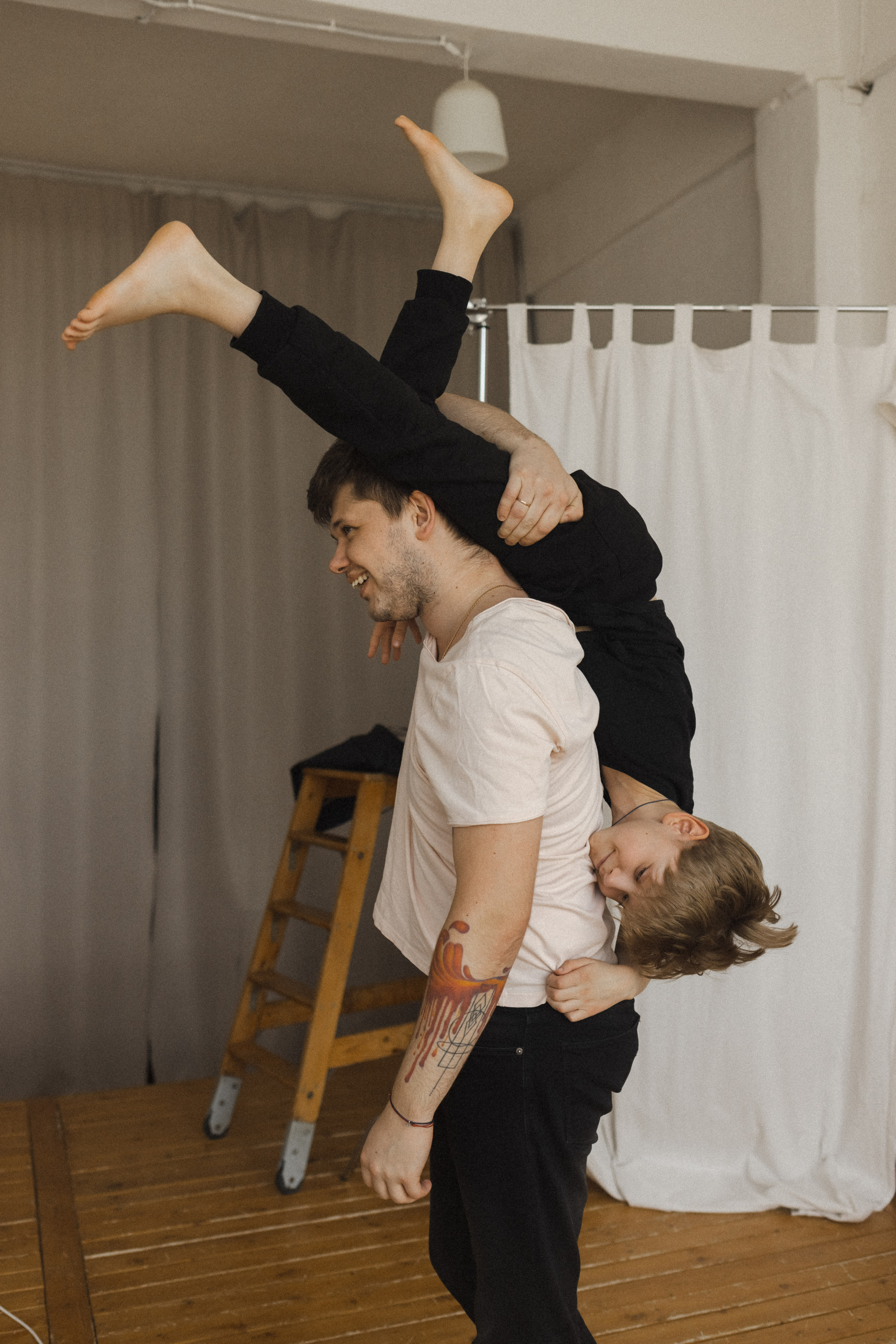 Женя, Паша, Таня и Егор. Семейный фотограф в Москве