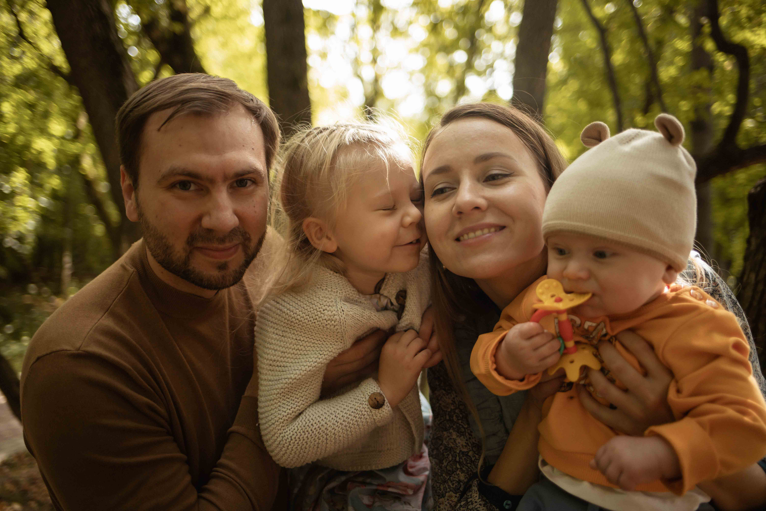 Анна, Костя, Агата и Кристиан. Семейный фотограф в Москве
