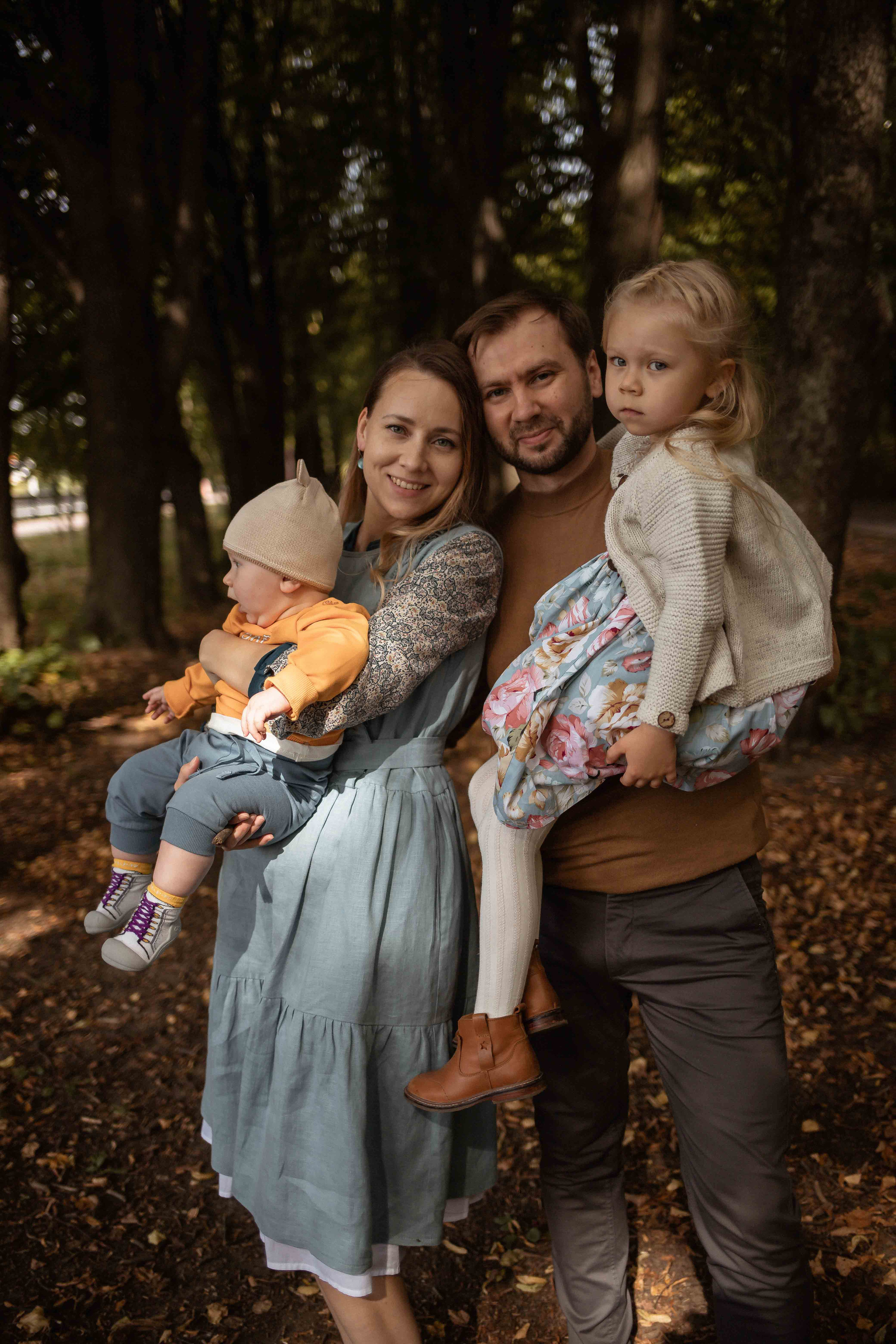 Анна, Костя, Агата и Кристиан. Семейный фотограф в Москве