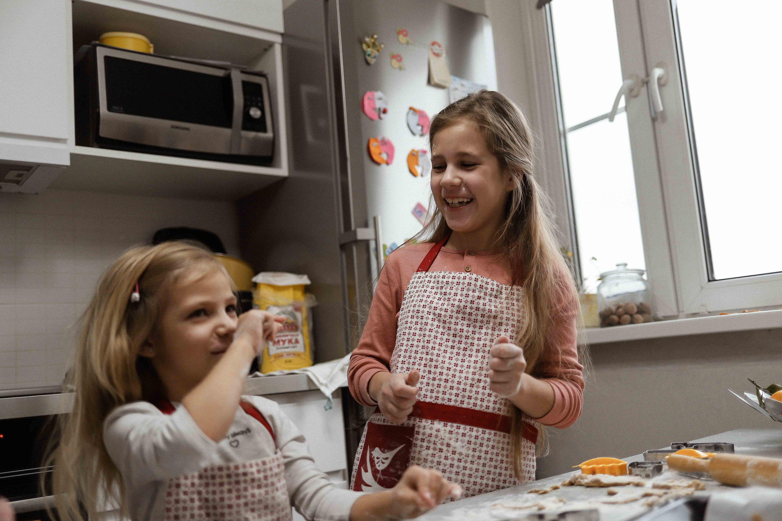 Ира, Андрей, Юля, Даша и Миша. Семейный фотограф в Москве