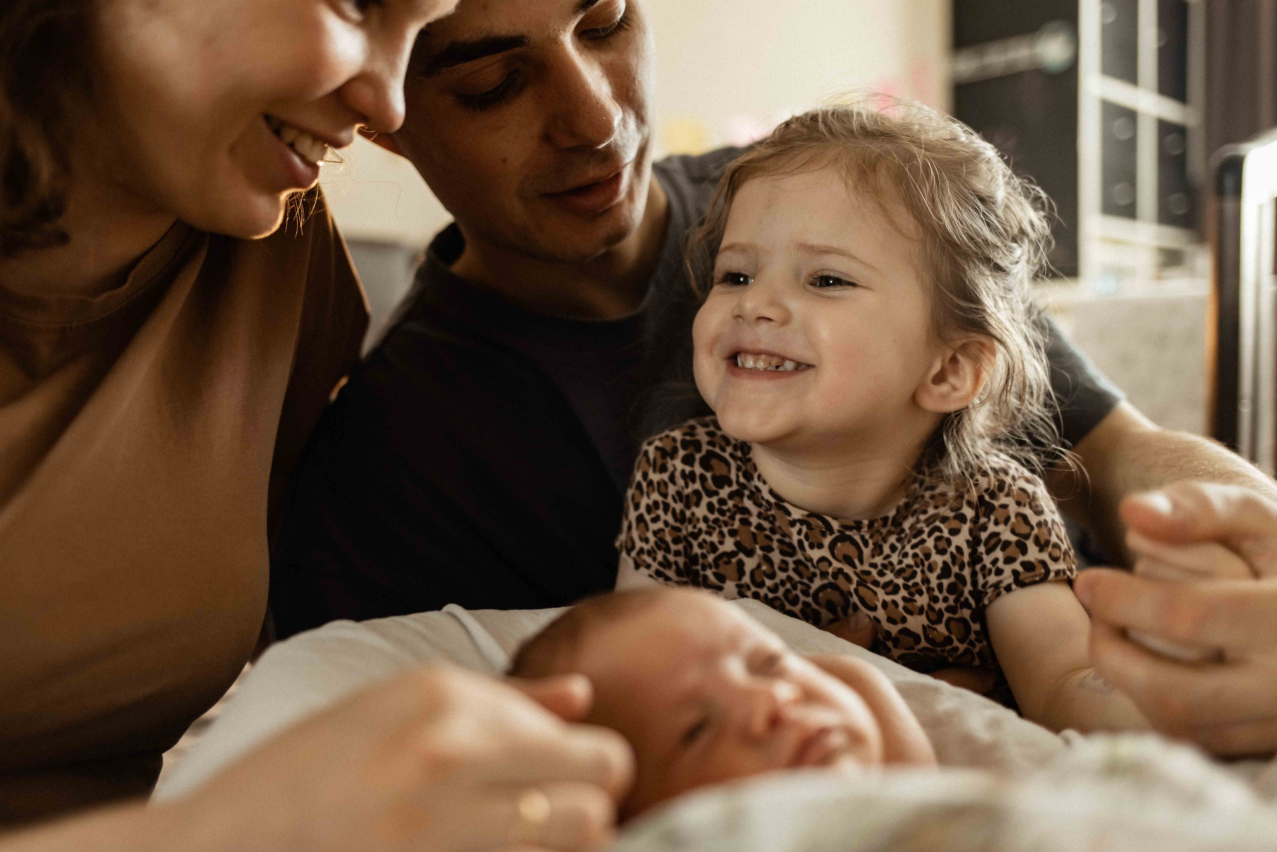 Анастасия, Сергей, Мира и Лиза. Семейный фотограф в Москве