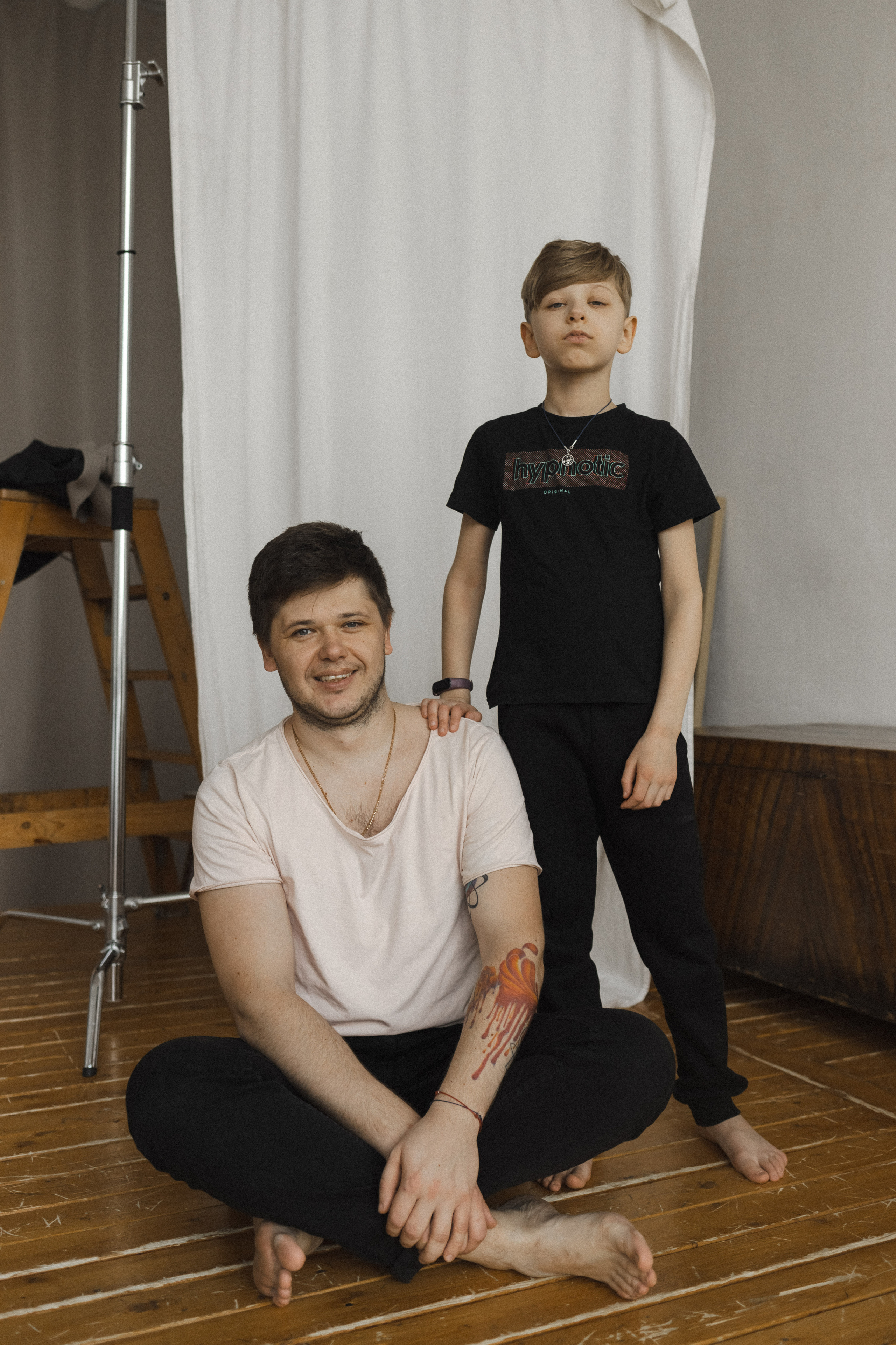 Женя, Паша, Таня и Егор. Семейный фотограф в Москве