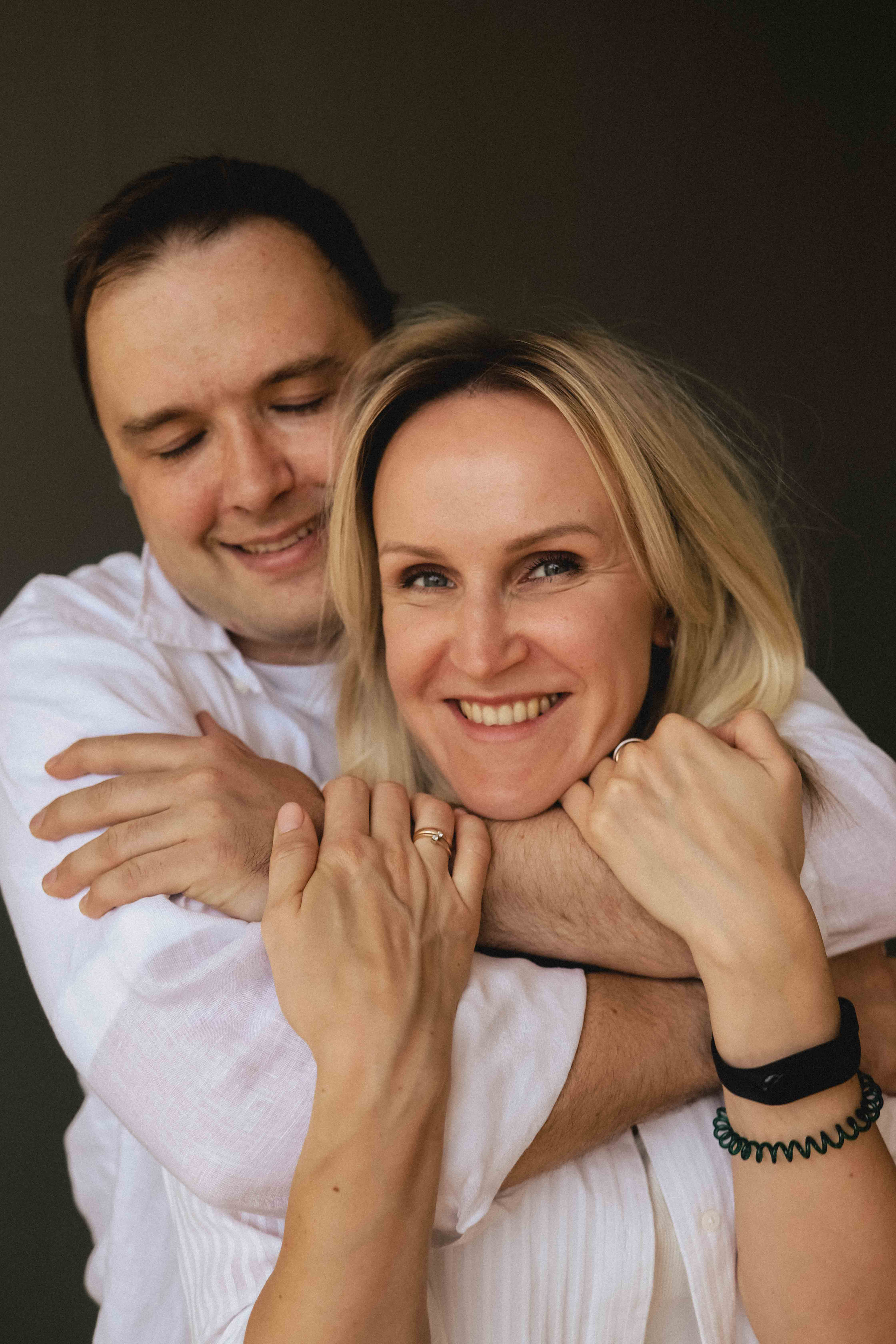 Семья в студии. Семейный фотограф в Москве