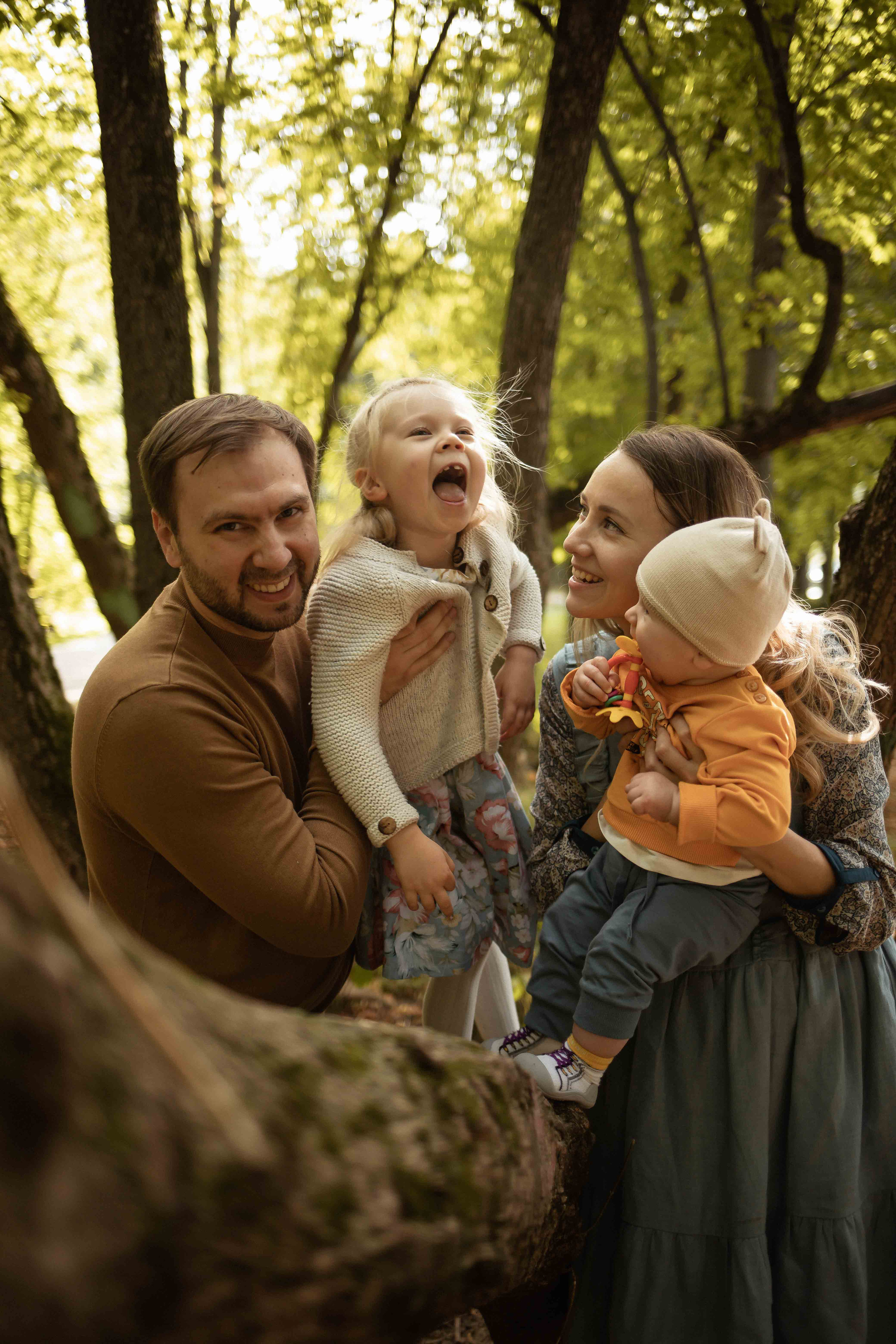 Анна, Костя, Агата и Кристиан. Семейный фотограф в Москве