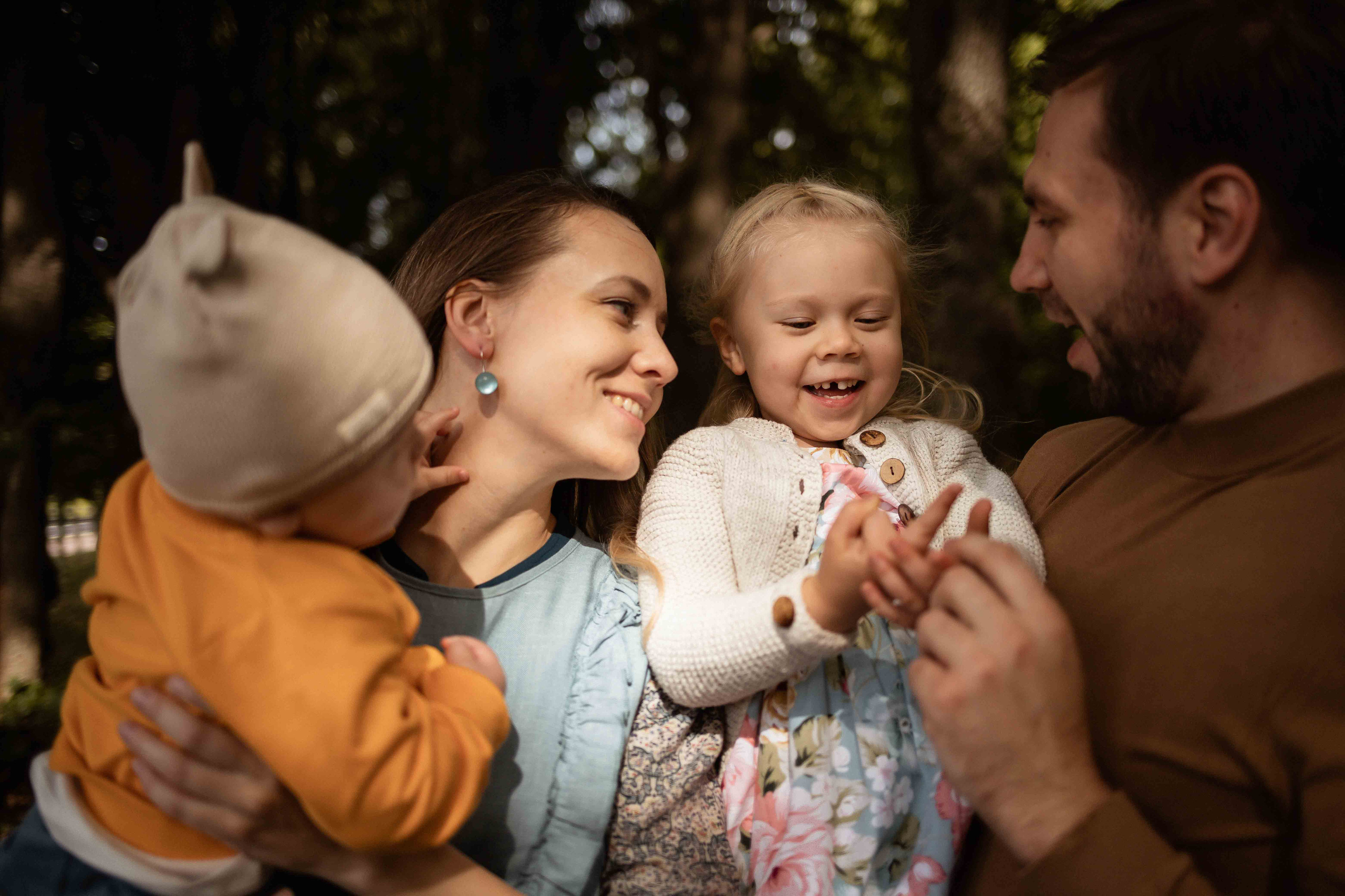 Анна, Костя, Агата и Кристиан. Семейный фотограф в Москве