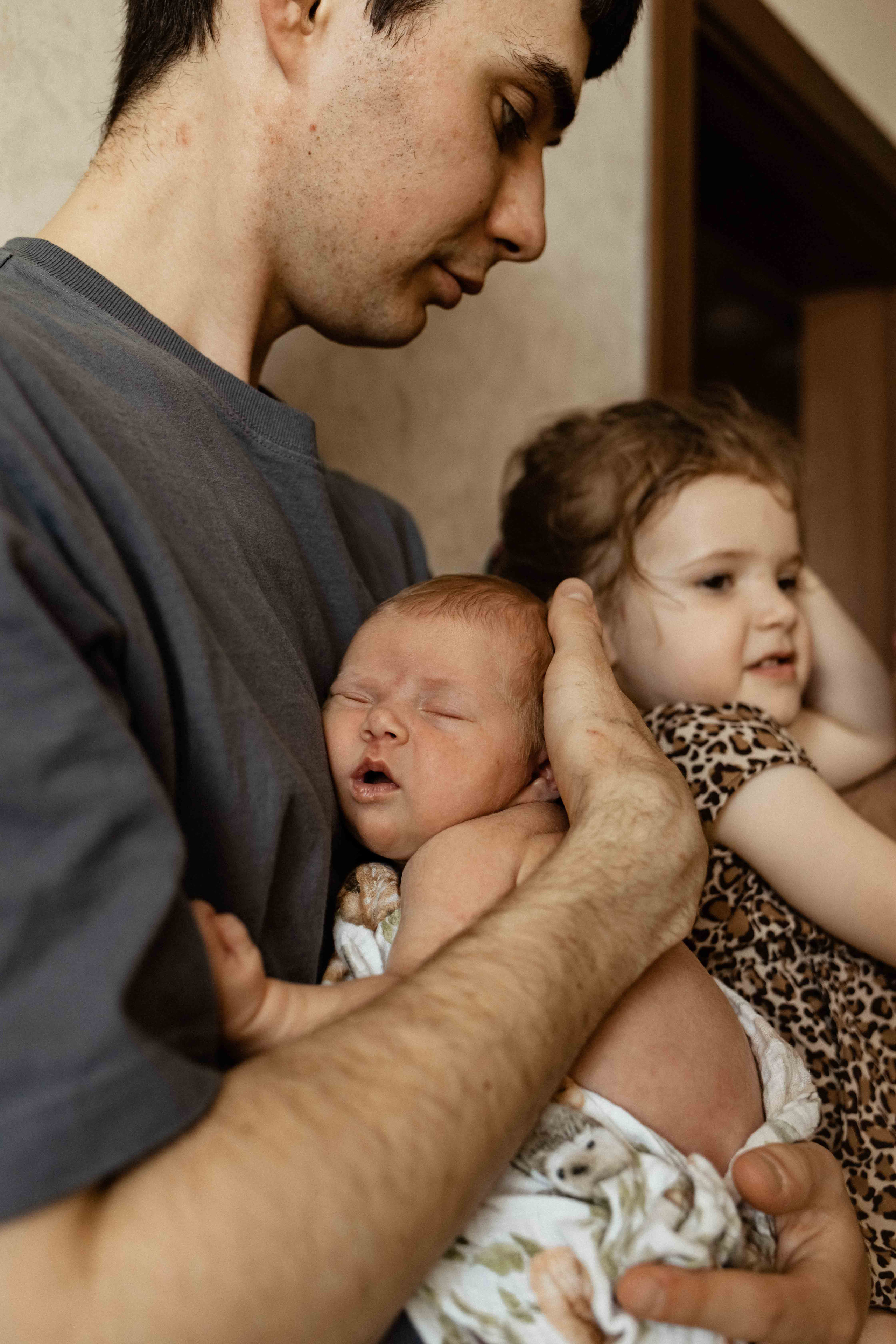 Анастасия, Сергей, Мира и Лиза. Семейный фотограф в Москве