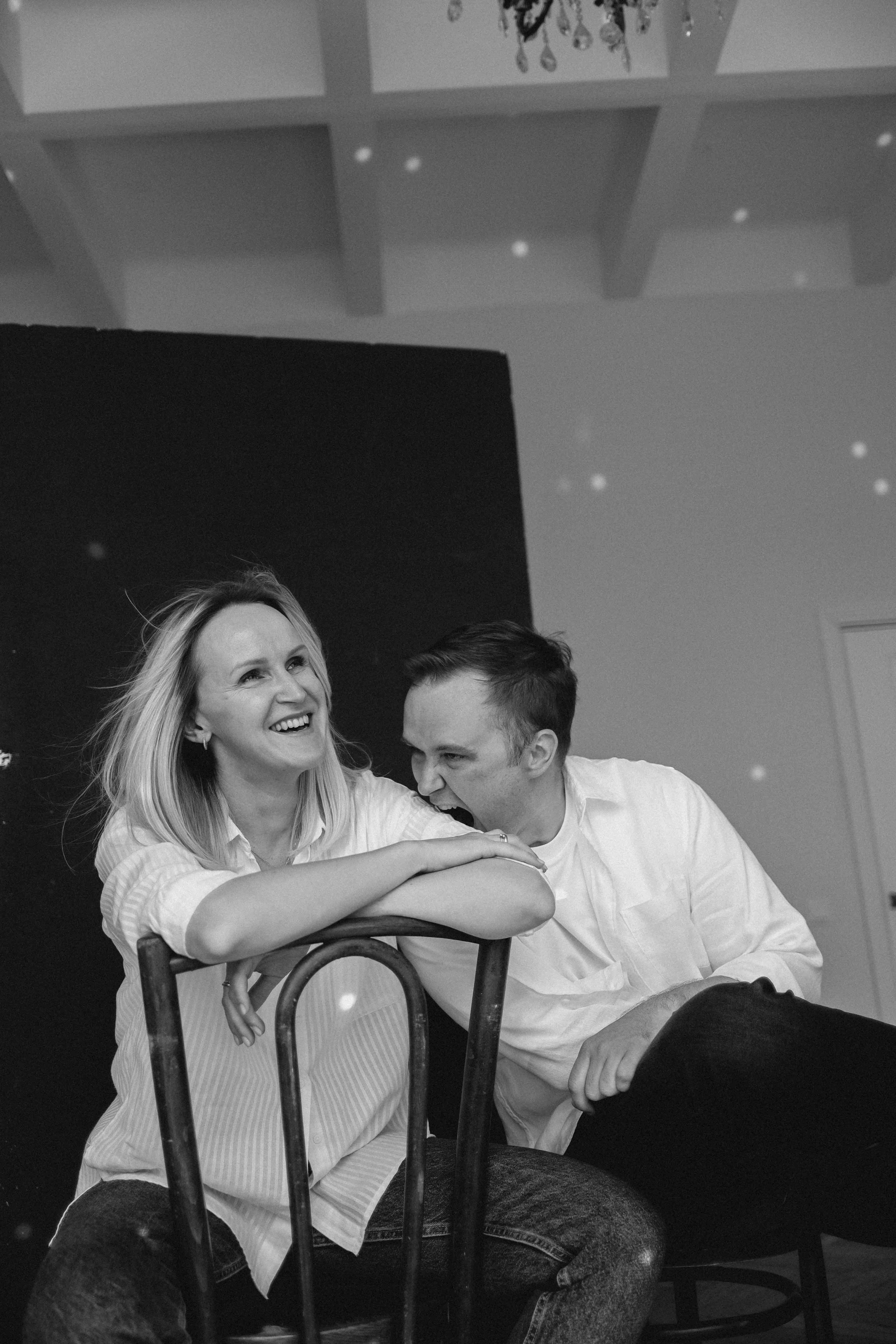 Семья в студии. Семейный фотограф в Москве