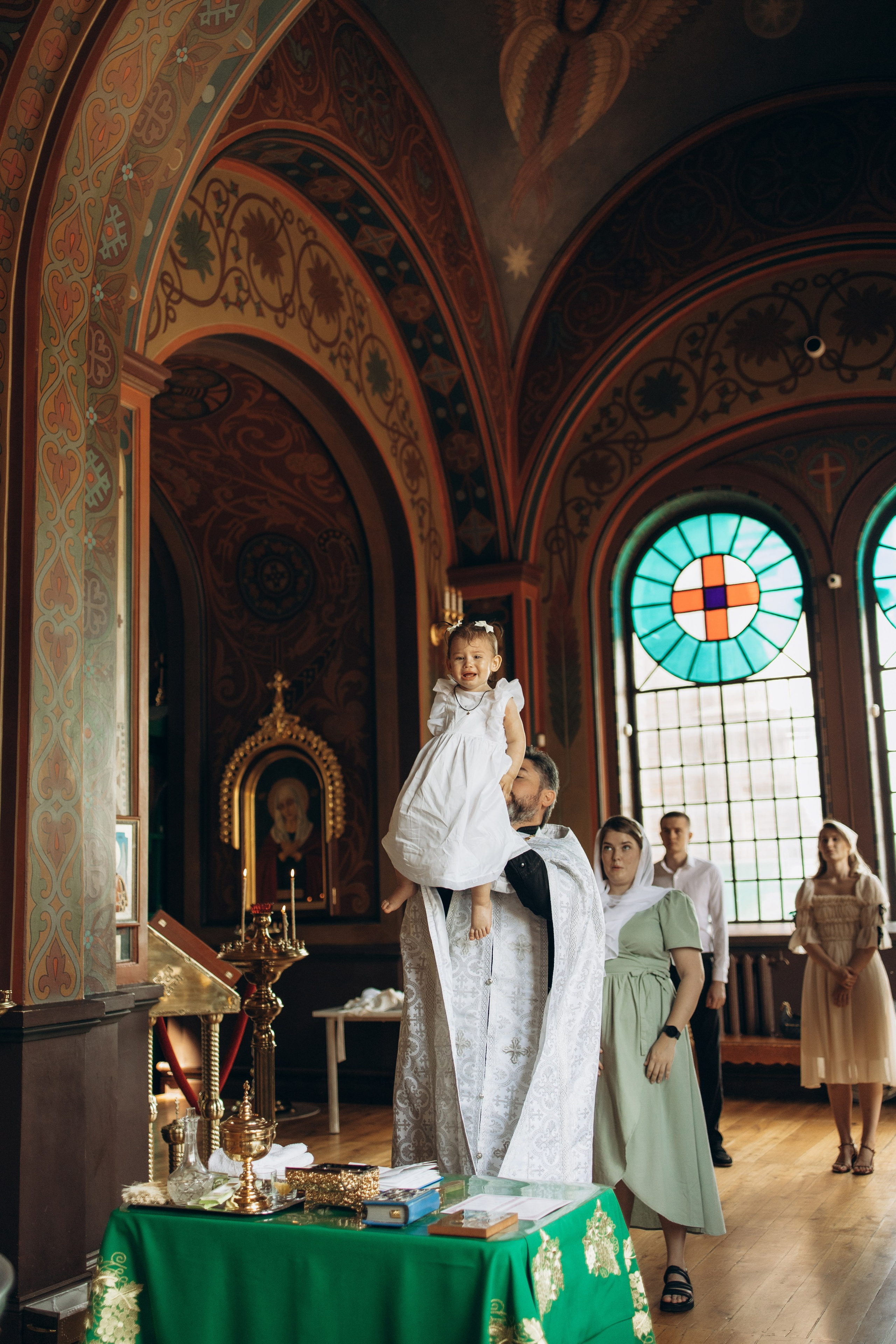 Крещение Стефании. Самый теплый фотограф в Краснодаре Рябоконь Ксения