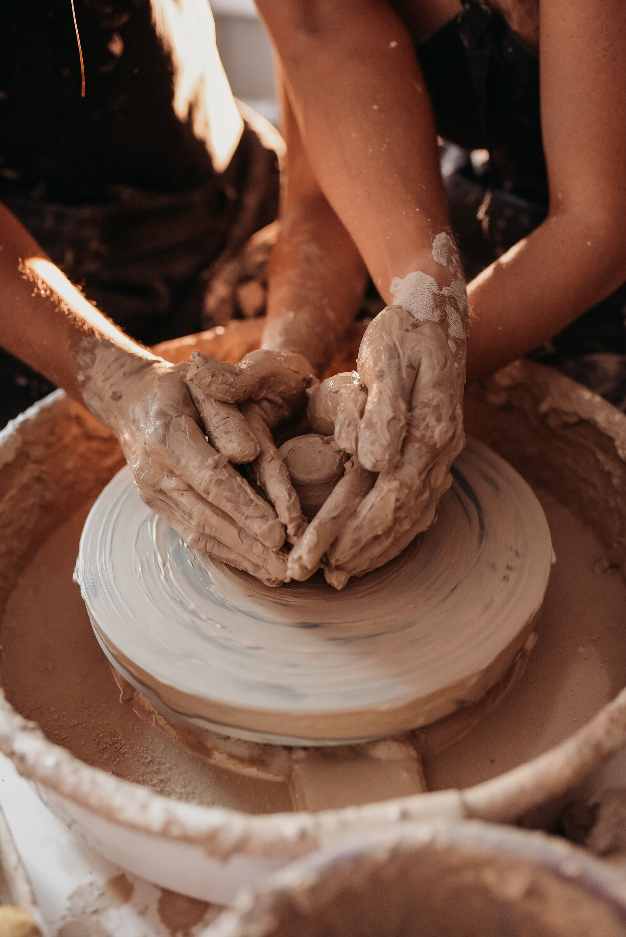 Love Story в гончарной мастерской. Семейный фотограф Олеся Батурина Рязань