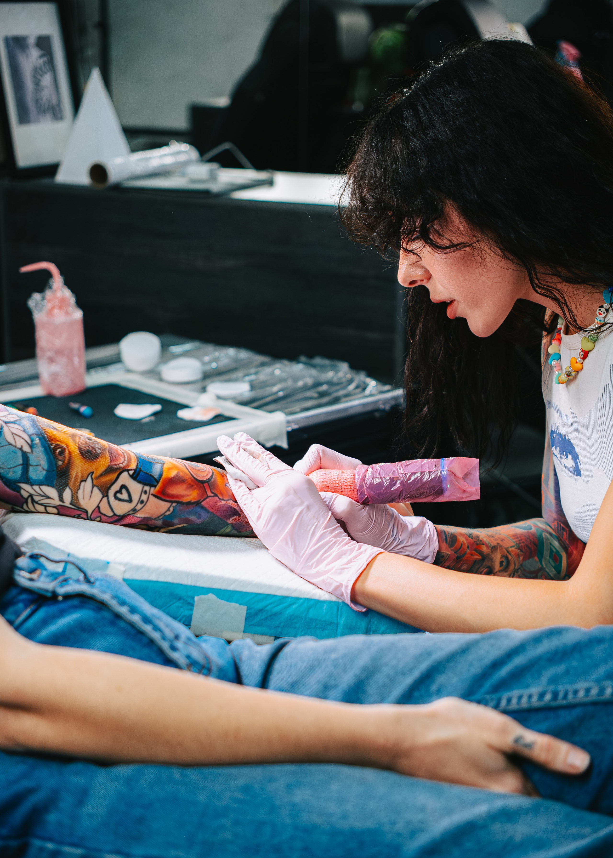 Съемка для личного бренда Kolesnikova Tattoo. Коммерческий и Портретный Фотограф Симферополь Крым Максим Махо