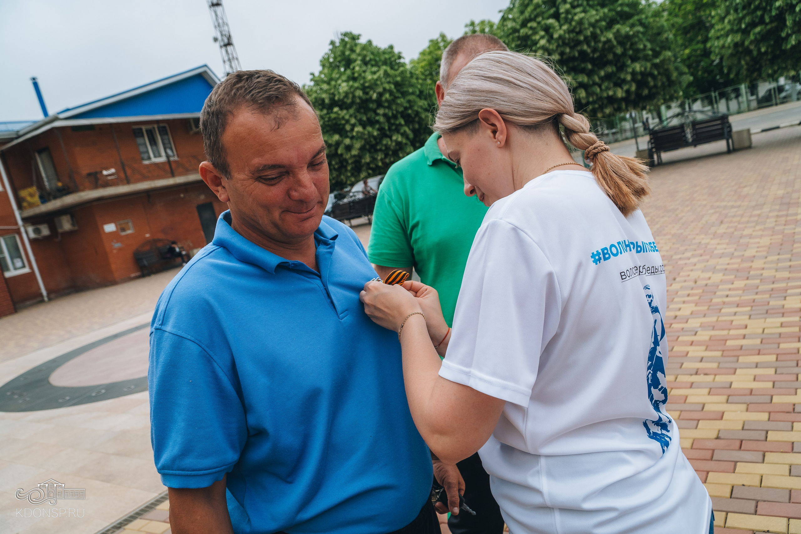 «Георгиевская ленточка — символ Победы». Новотитаровский Дом культуры