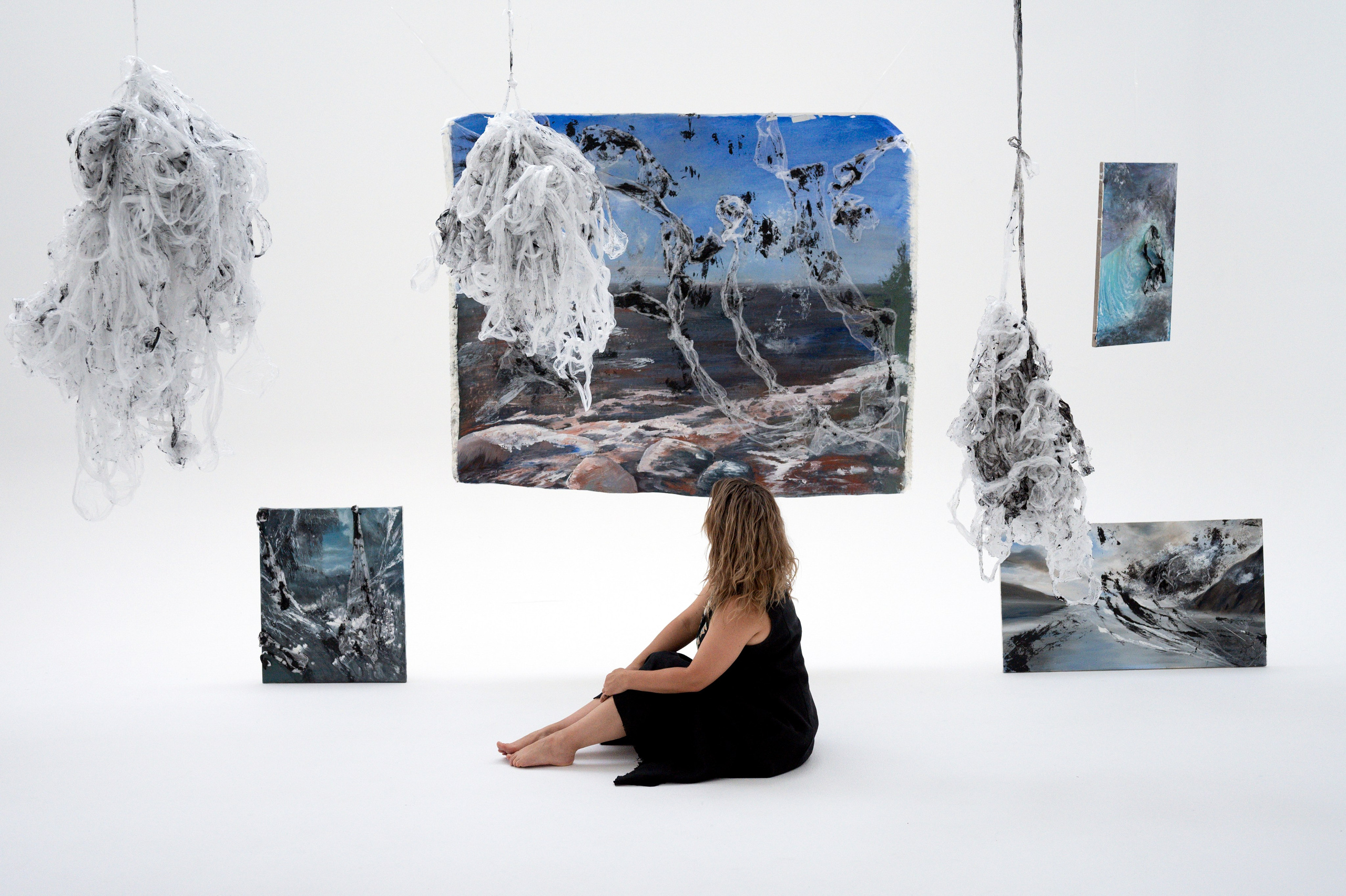 Фотосессия художника и его работ. Фотограф Юлия Кондратьева