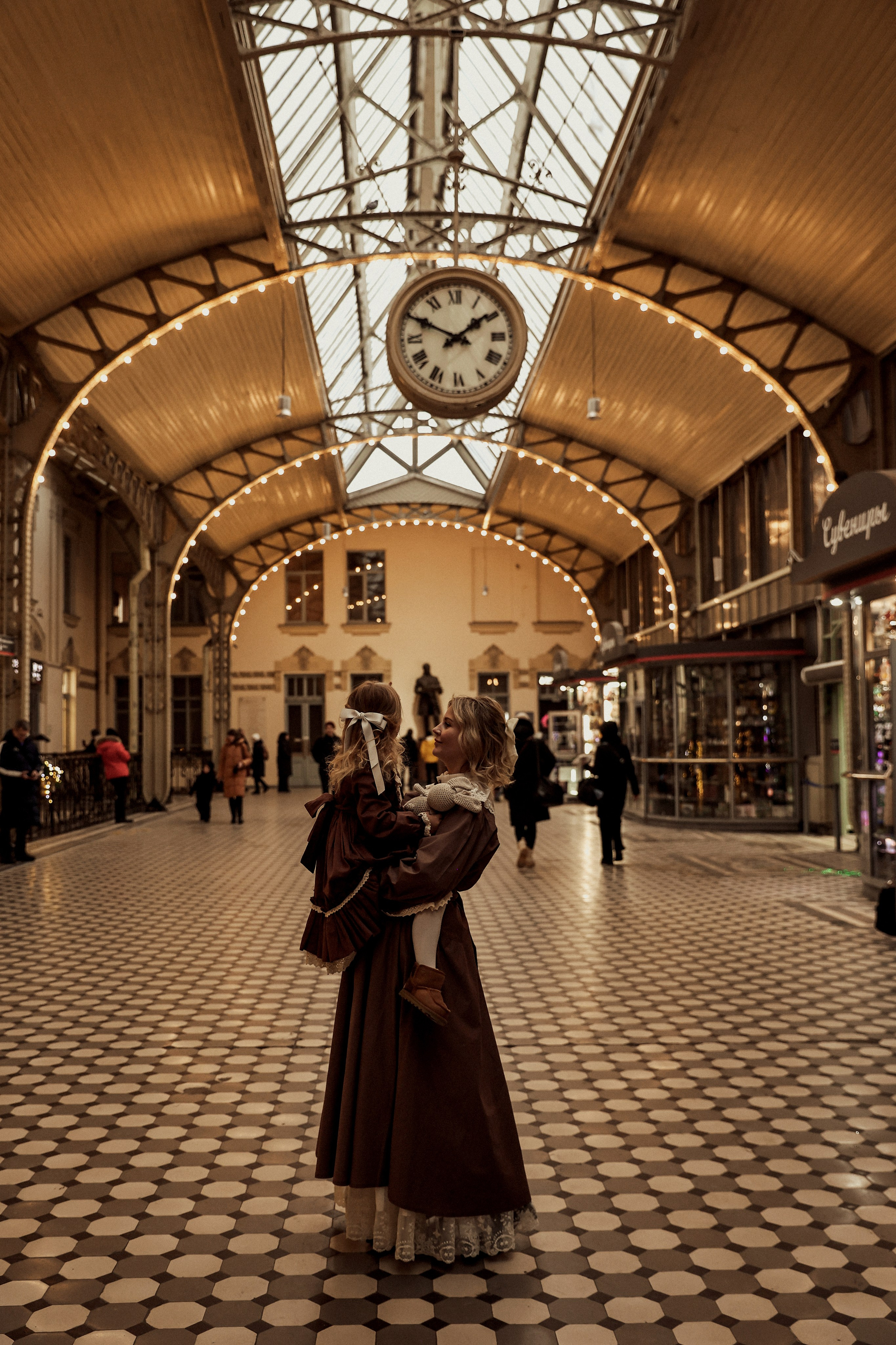 Ретро съемка на Витебском вокзале. Фотограф — Татьяна Кириллова, г. Санкт-Петербург