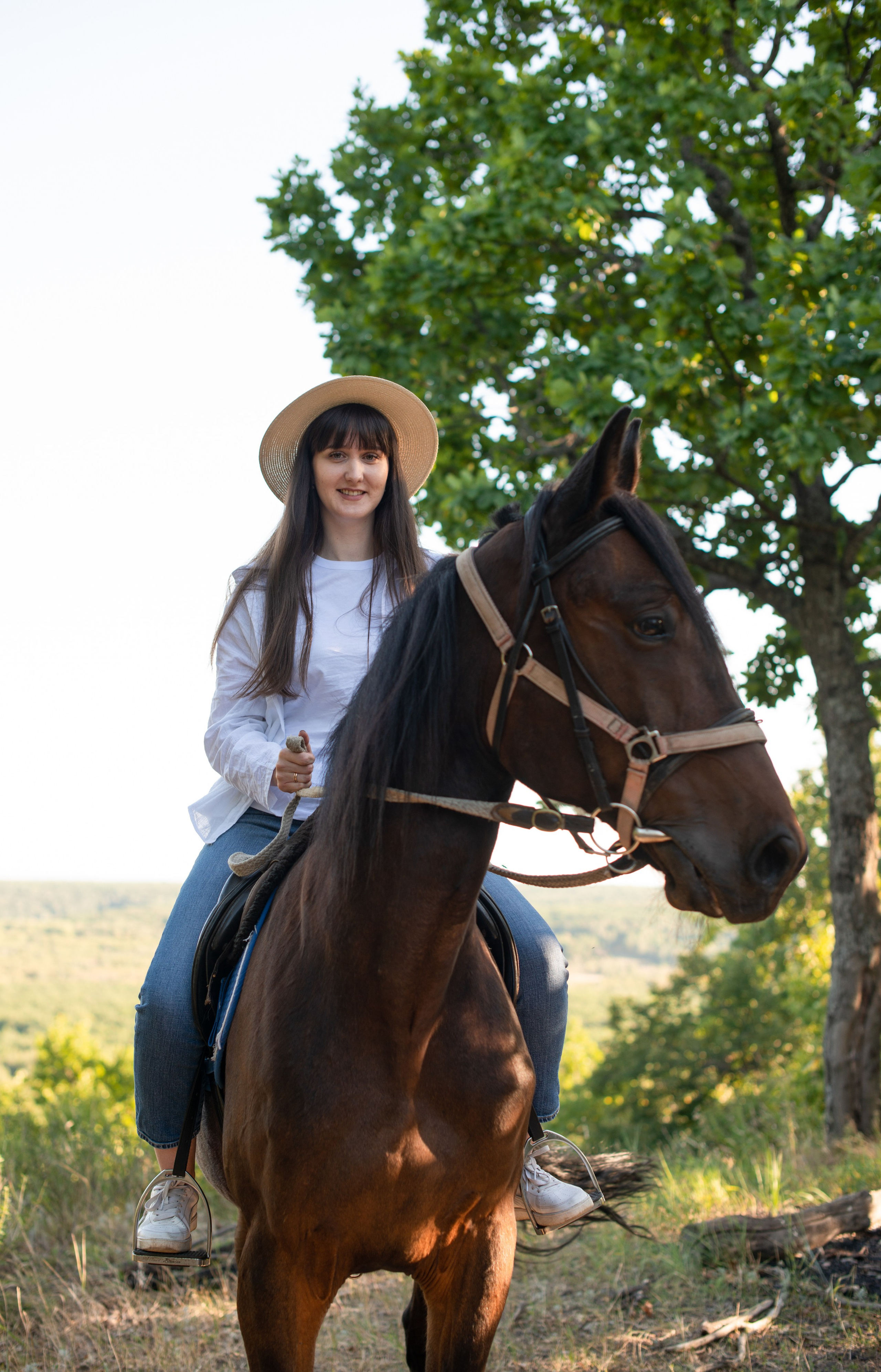 Прогулка Василия и Наташи. Конный фотограф в Саратове Юлия Иванова