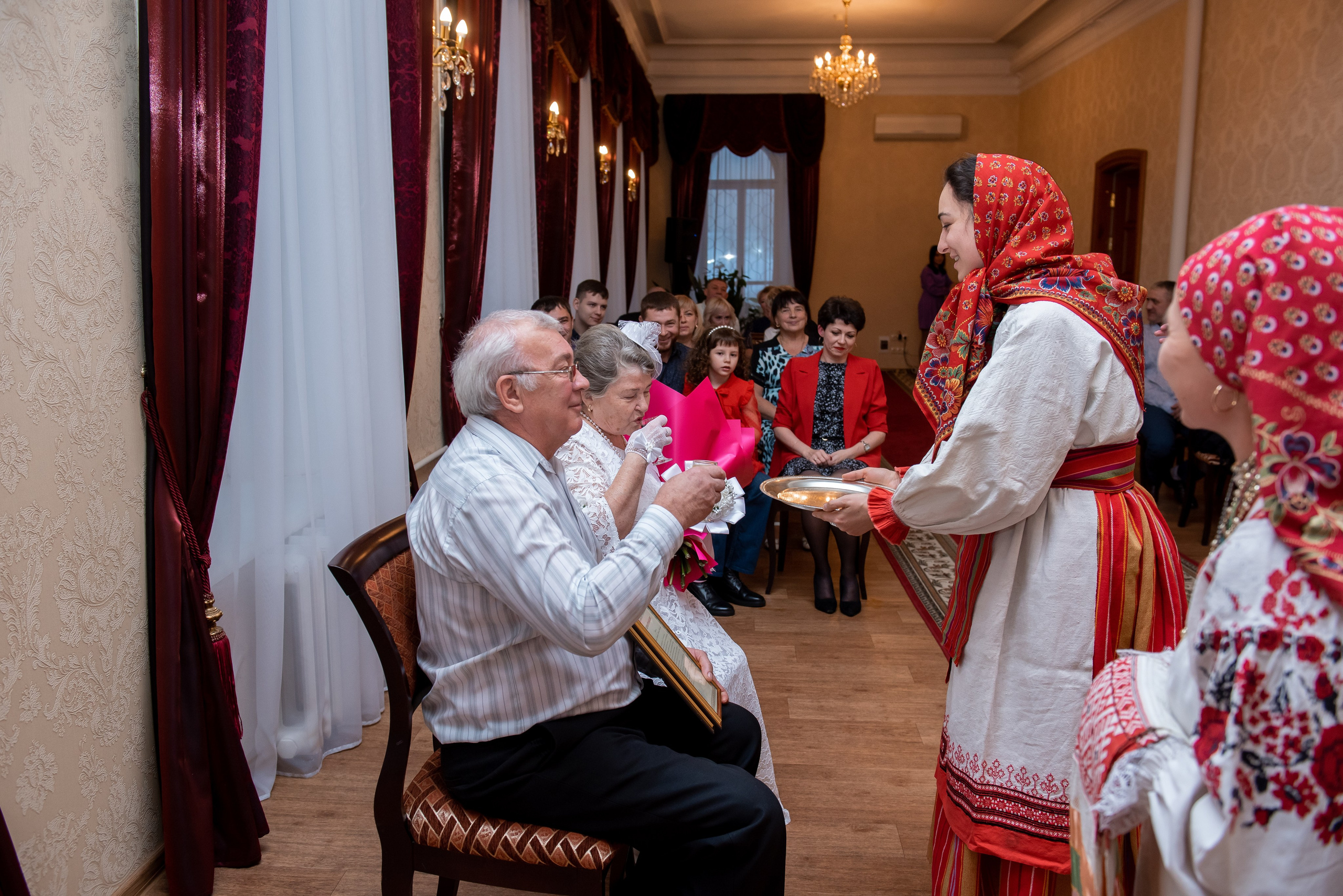 Золотая свадьба Холиных. Семейный и свадебный фотограф в Ельце Юлия Дякина