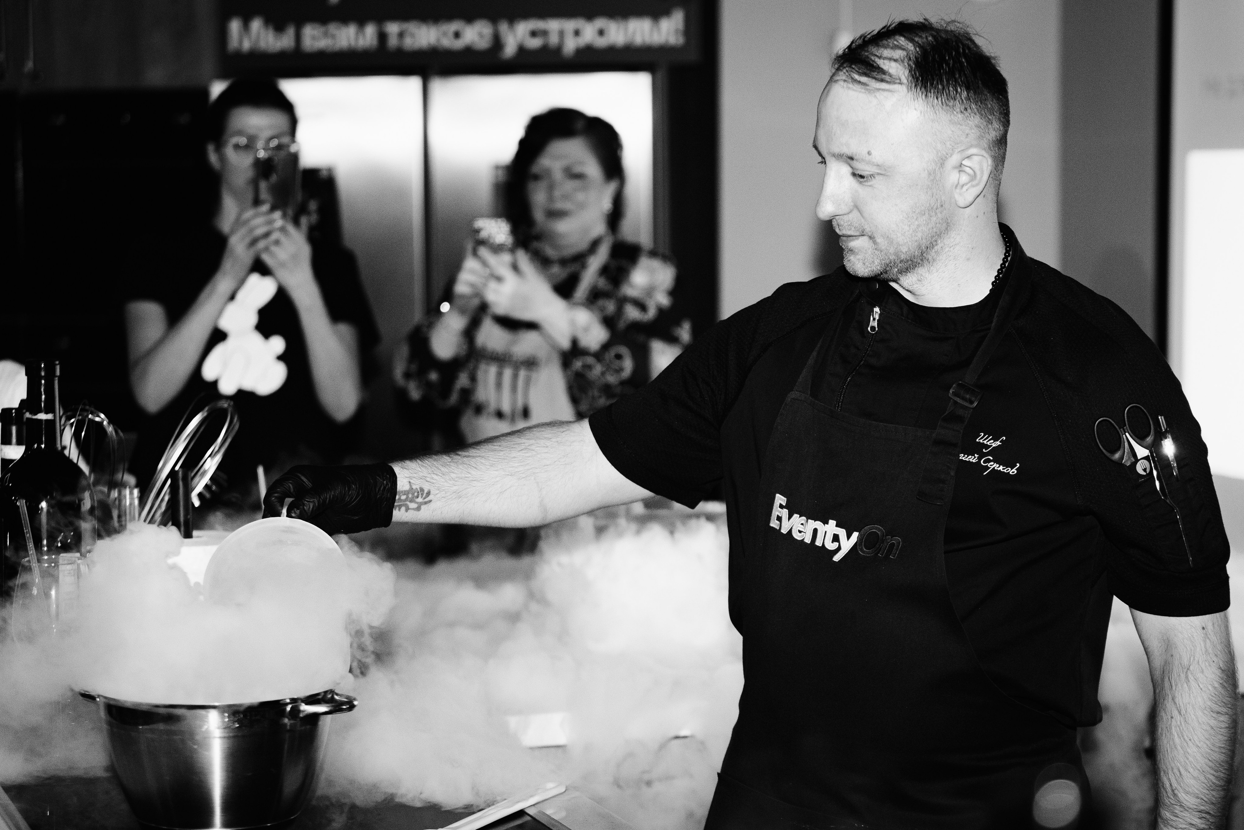 Профессиональная съемка кулинарного мастер-класса в студии EventyOn. Портретный Фотограф Александр «Konevtsoph» В Санкт-Петербурге