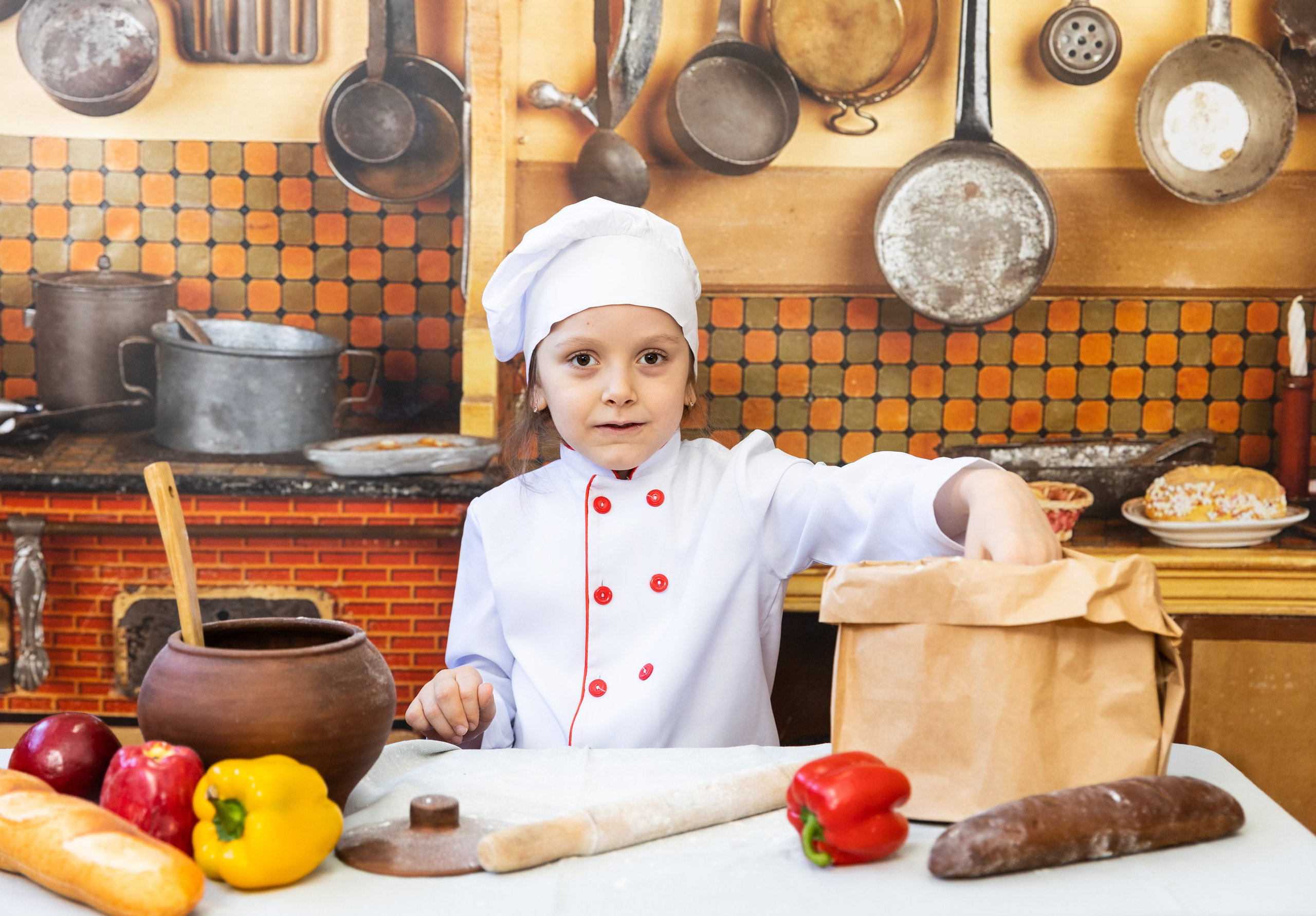 Тематическая «Поварята». Семейный, детский, школьный фотограф в Благовещенске Яна Белоусова