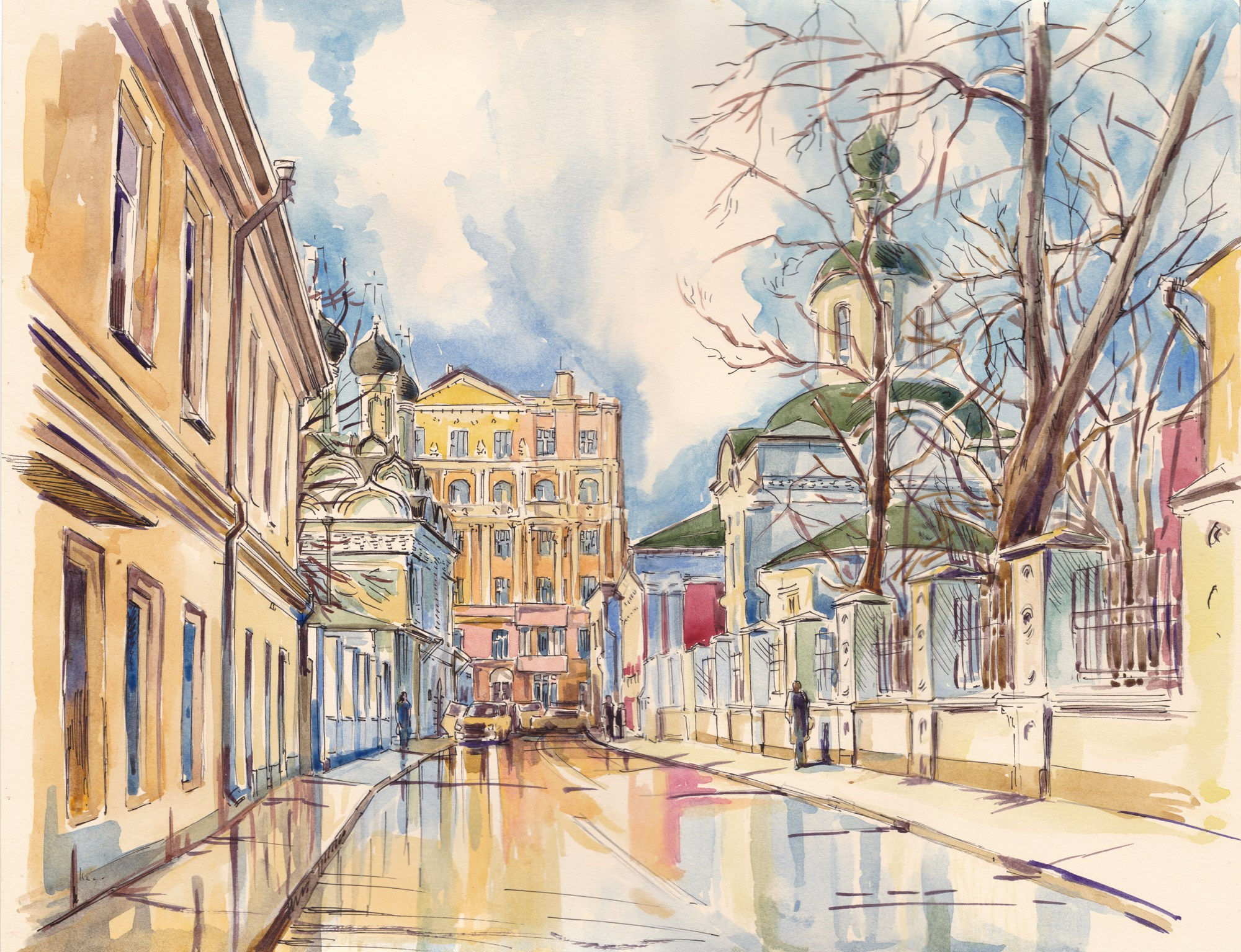 Москва 2018-2019. Художник Александр Петрунин