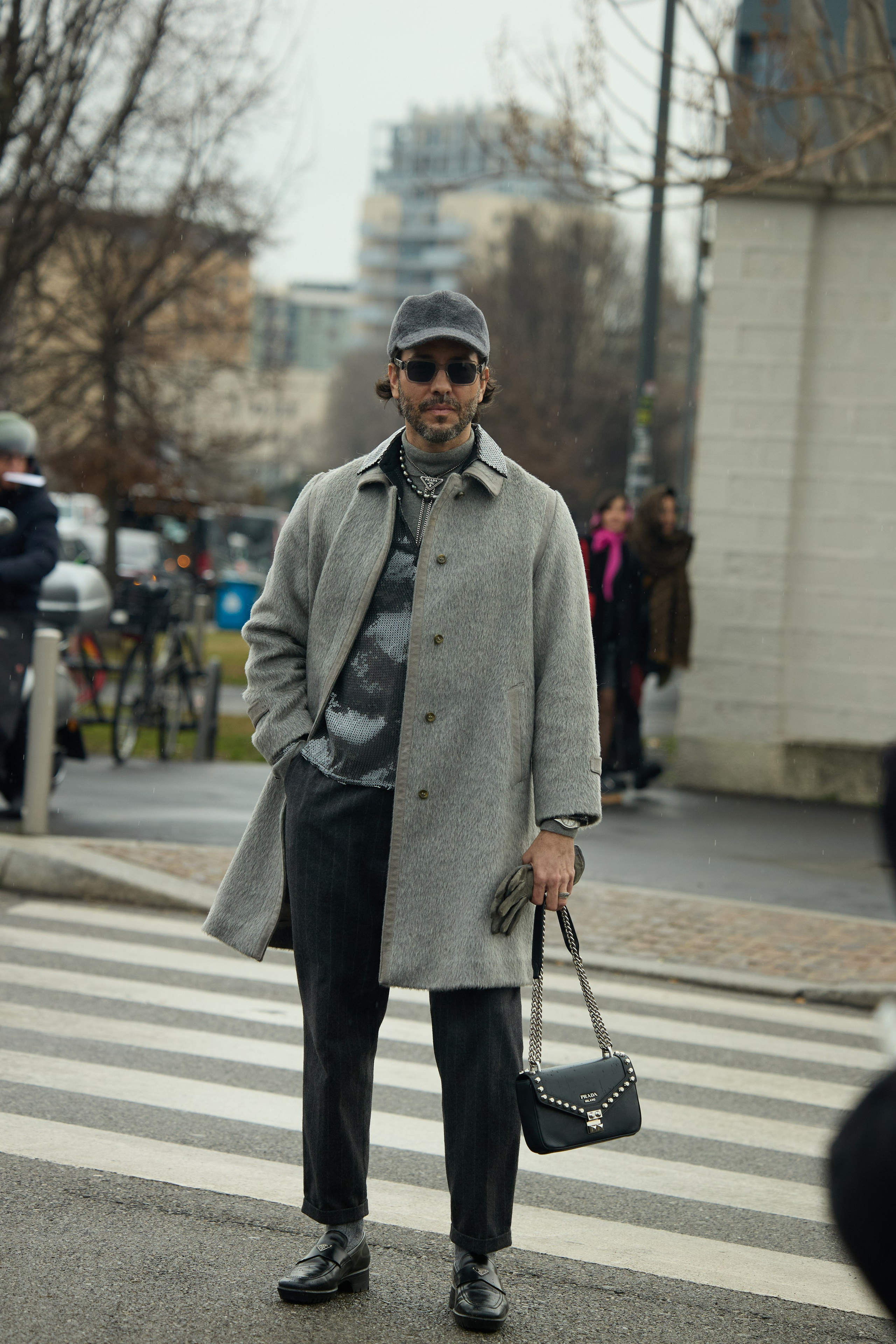 Milan Fashion WeekMens Fall/Winter 25/26 Prada. Photographer in Milan Ivan Goncharov