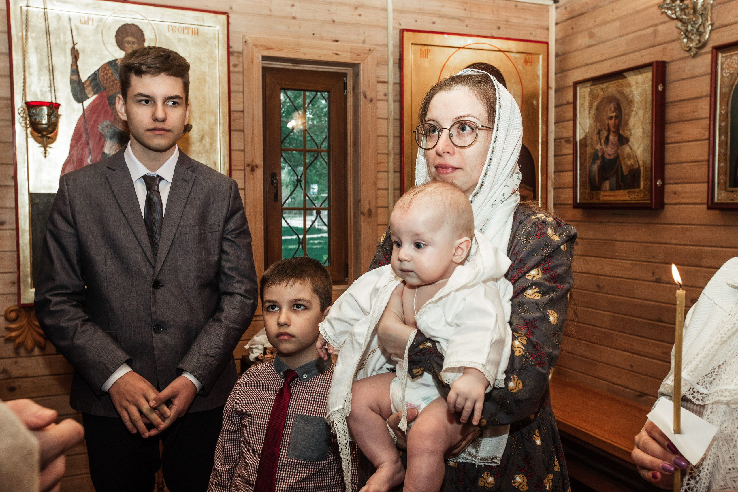 Крещение Иоанна. Фотосессии в Москве - фотограф Неонилла Ленко