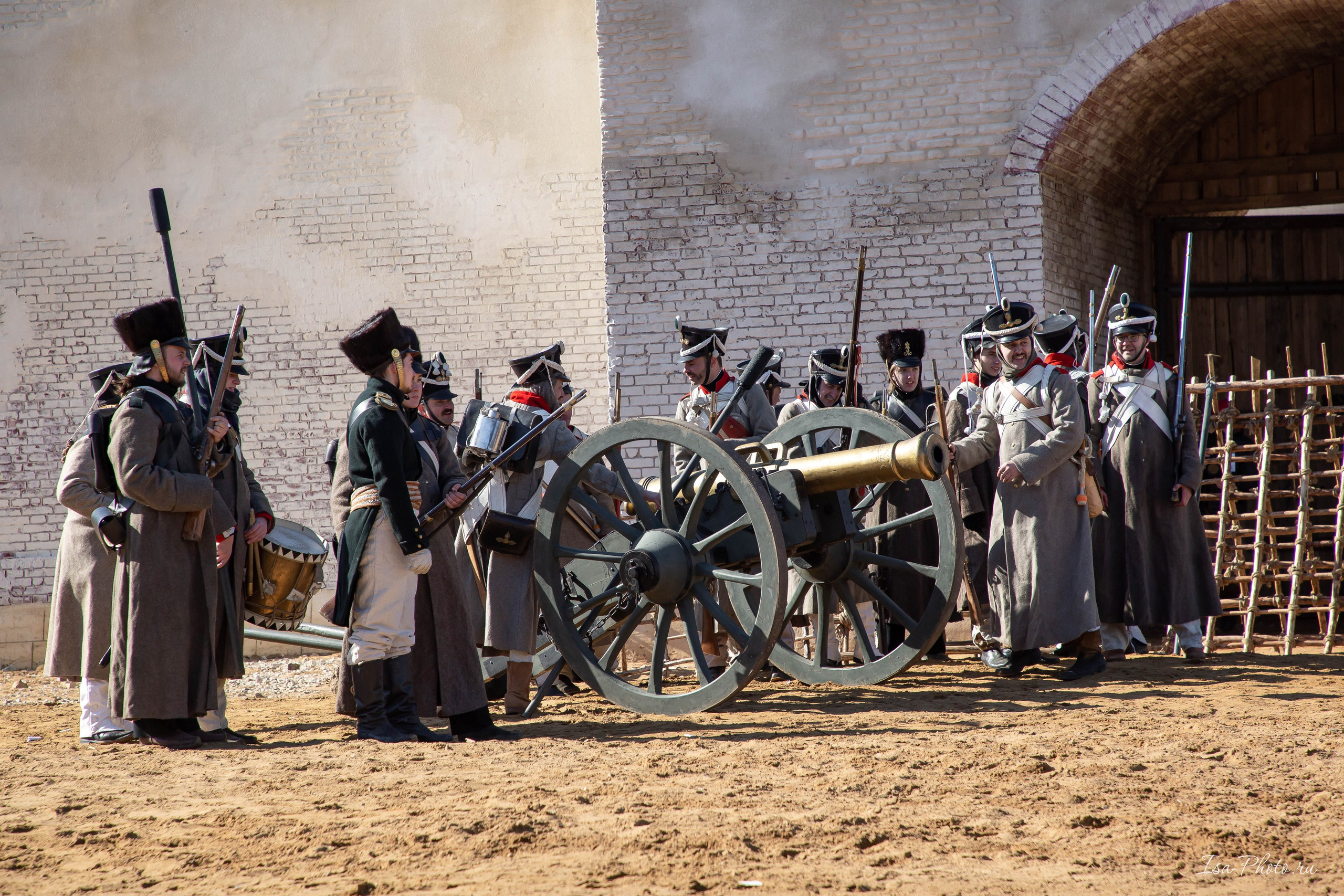 Реконструкция сражения 1812 года. Репортажный фотограф в Москве