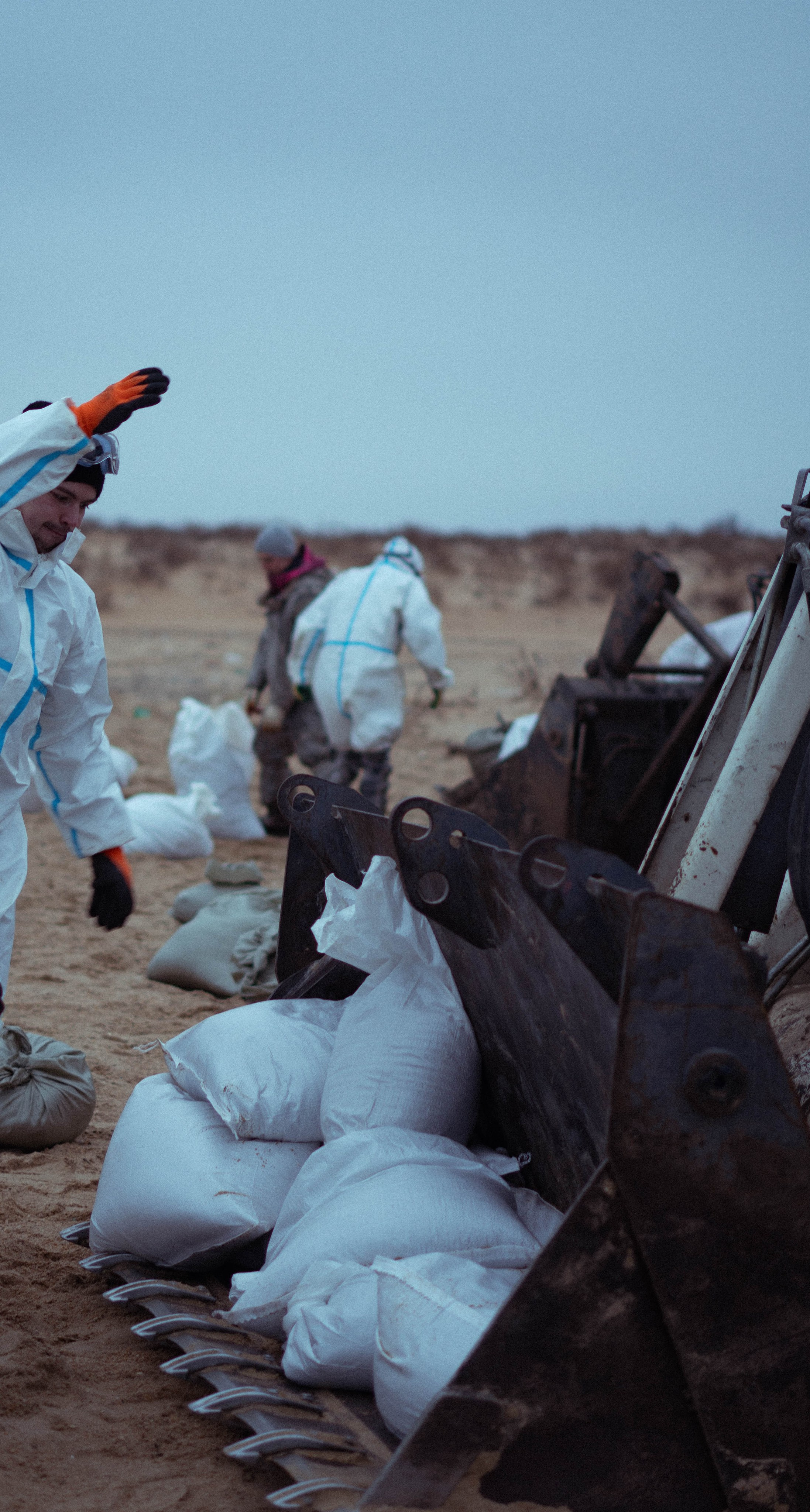 Разлив мазута в Керченском проливе. Фотограф Тбилиси / Photographer Tbilisi