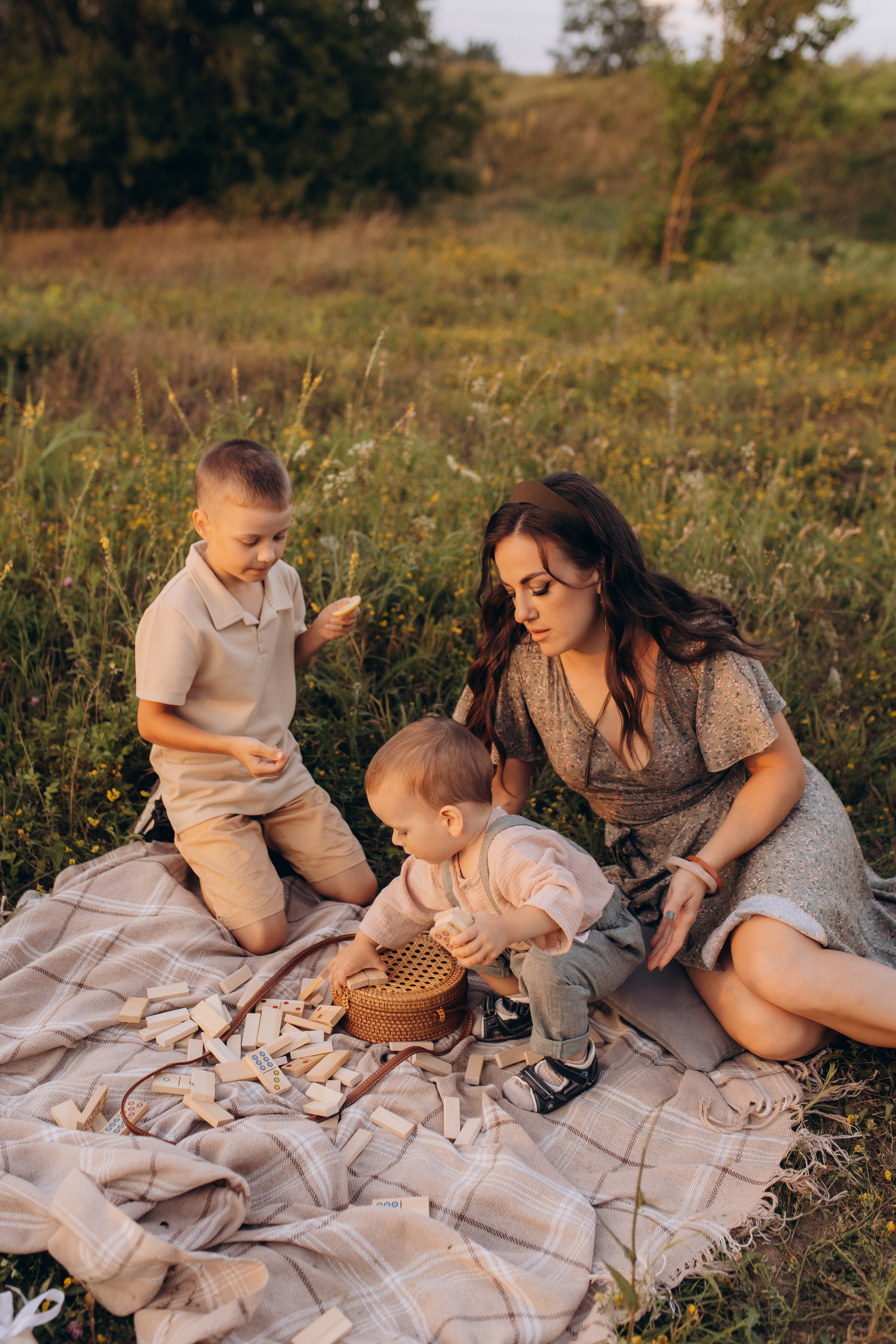 Летний пикник. Свадебный и семейный фотограф в Белгороде Евгения Курочкина