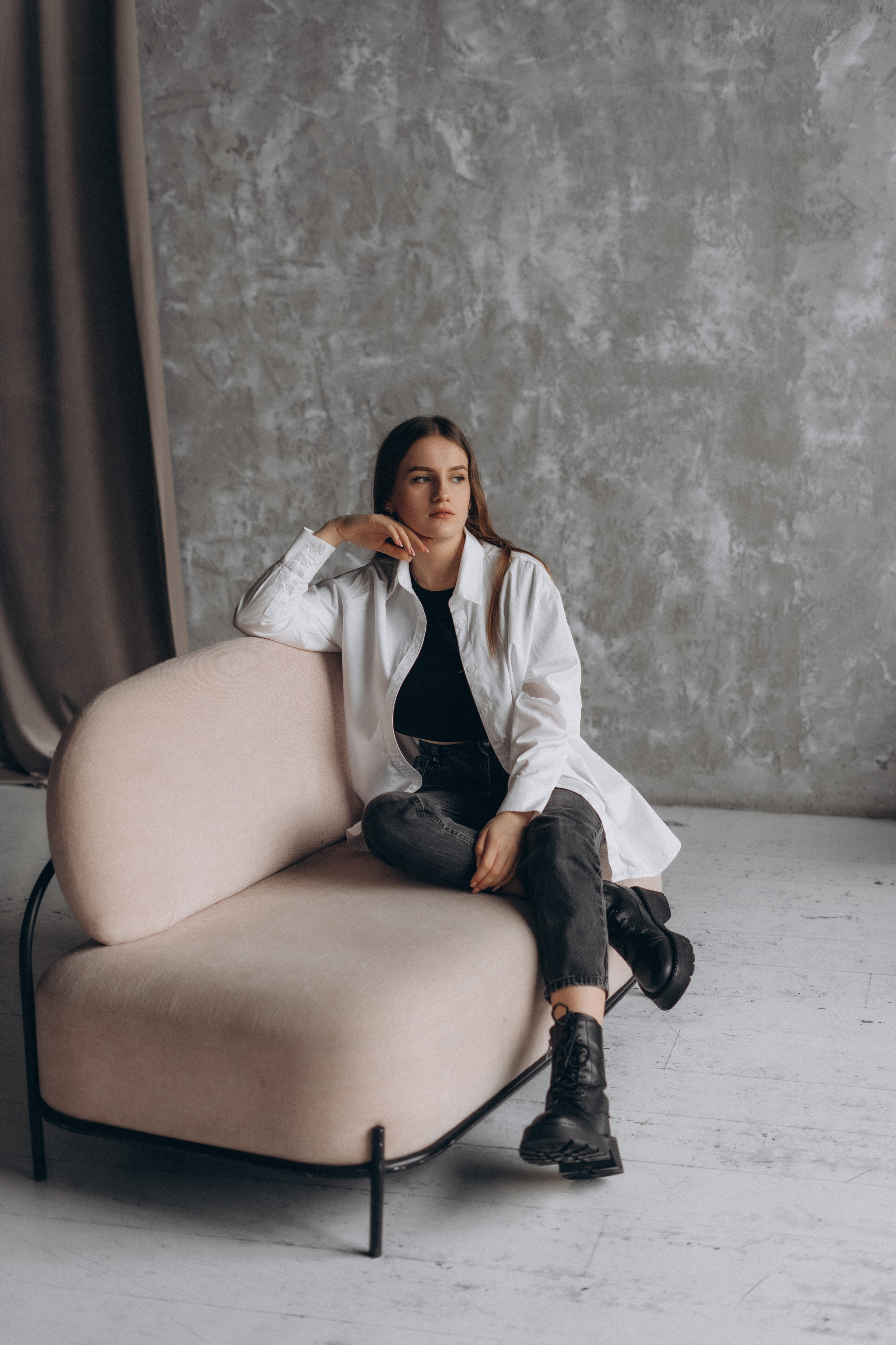 Портретная индивидуальная фотосессия в Москве. Фотограф Москва Виктория-Антуанетта