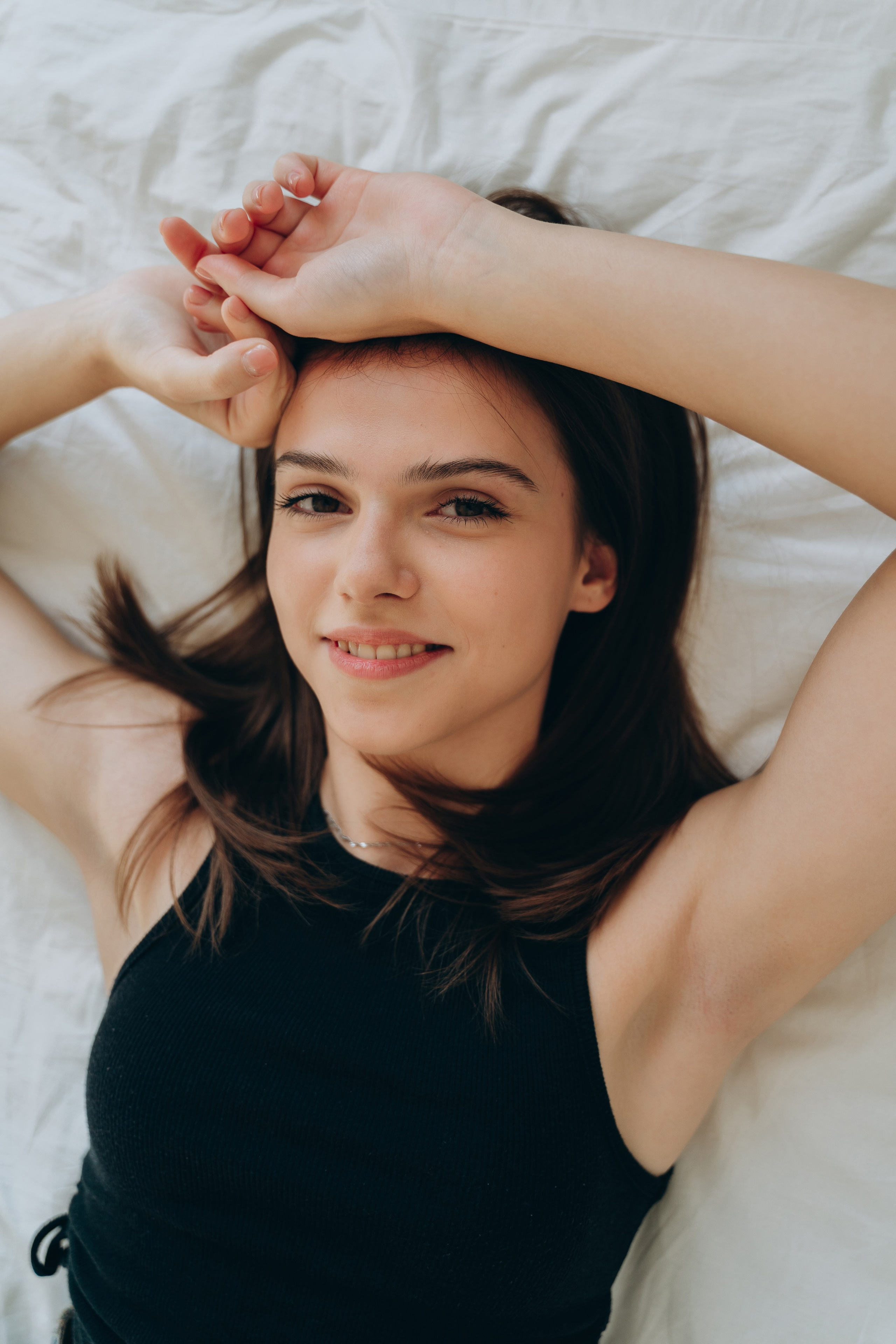 Настя. Модельные тесты. Фотограф Москва Виктория-Антуанетта