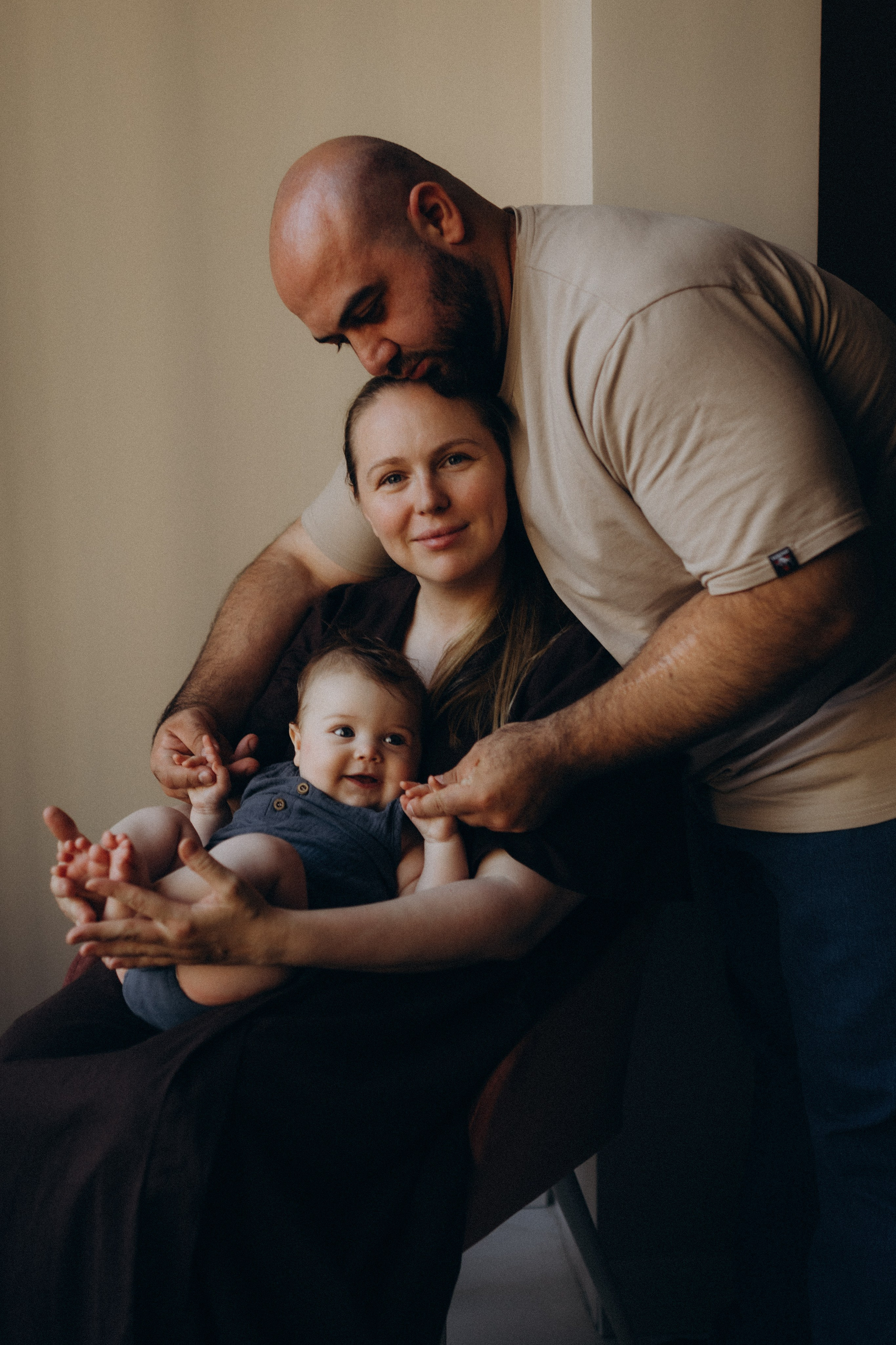 Фотосессия на полгодика. Семейный фотограф в Москве и Люберцах Юлия Гуськова