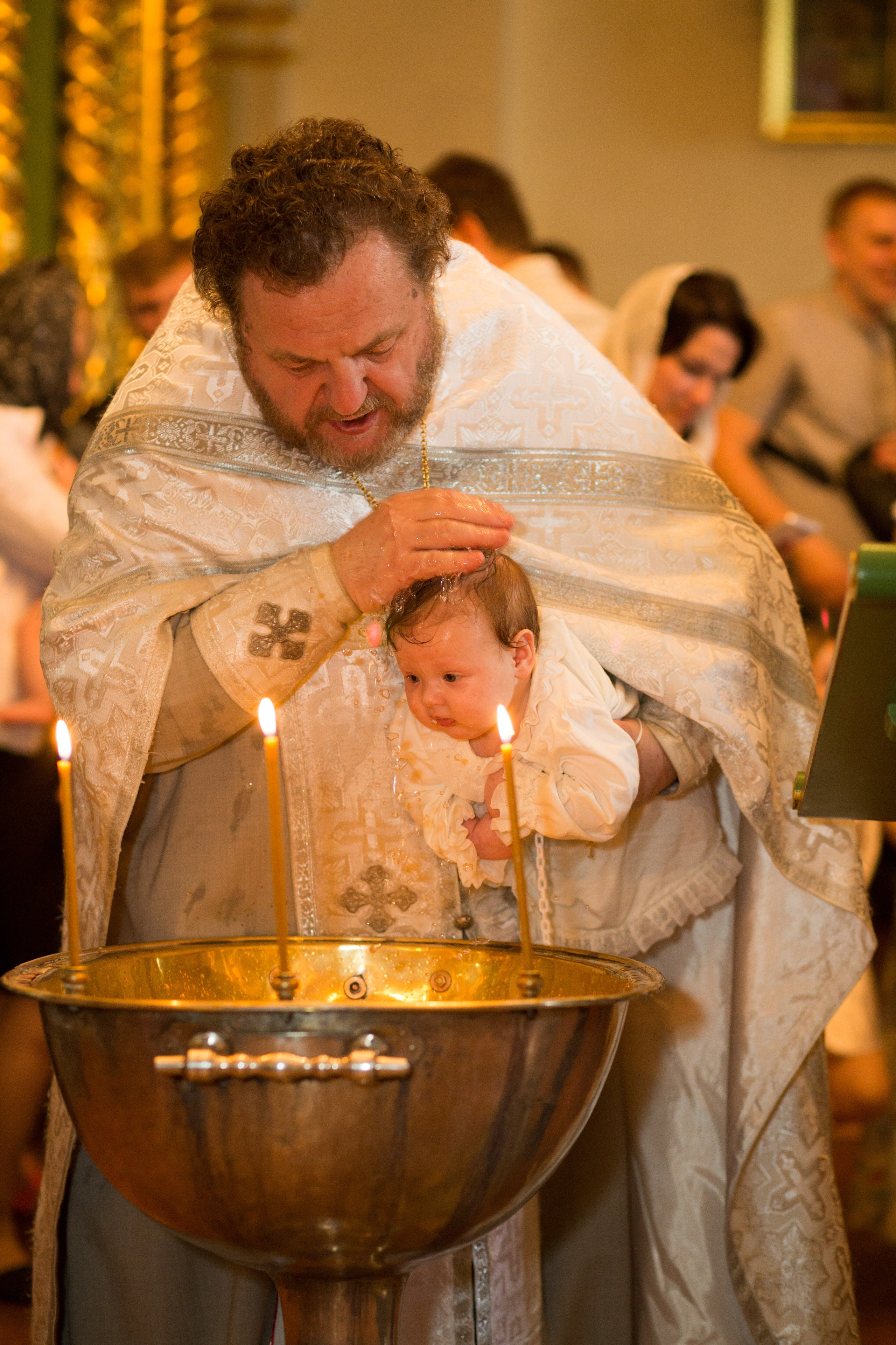 Крещение Олега. Фотограф Александр Заломаев
