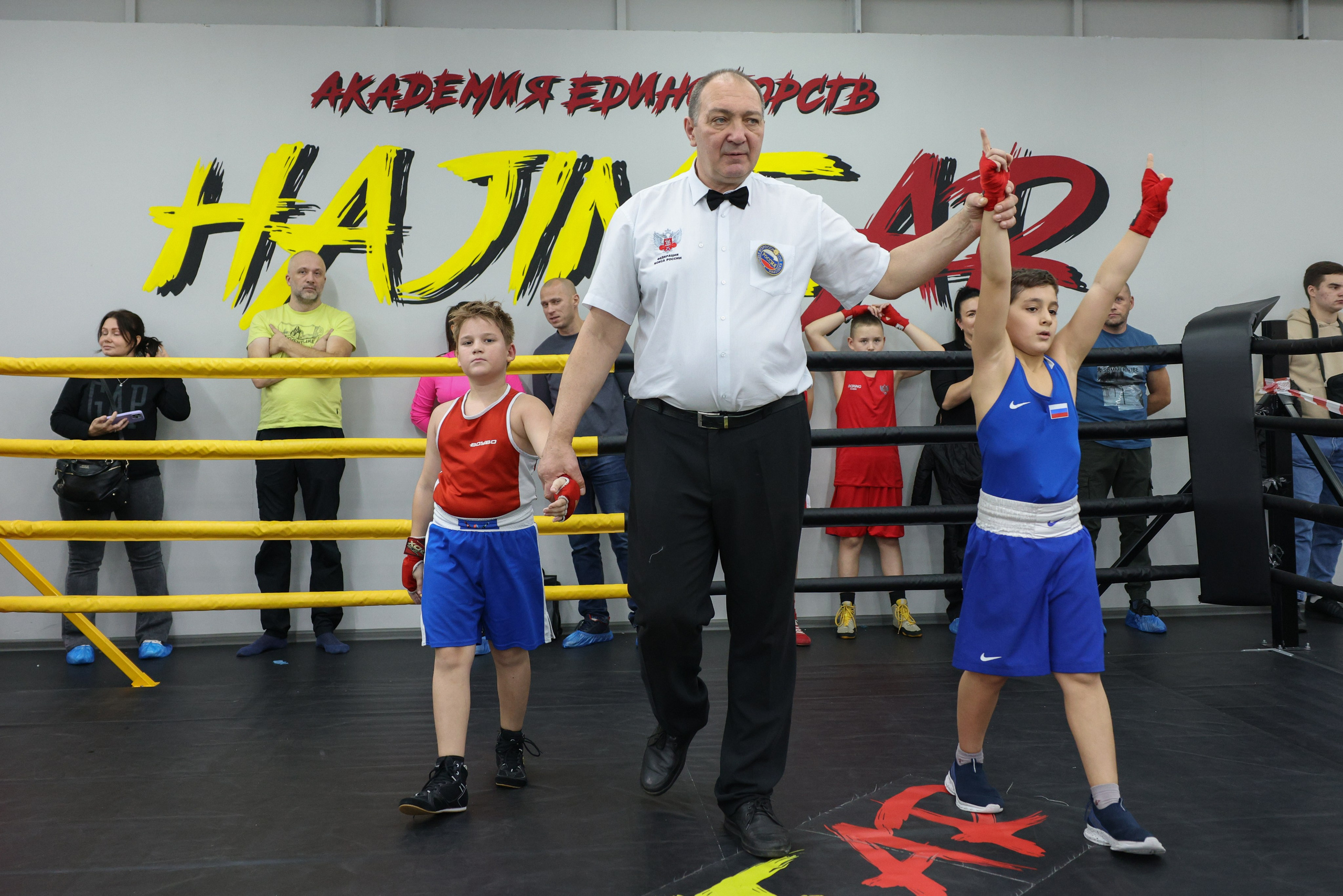 Открытый ринг «кубок ООО «ТЭК НеваСпецТяж». Фотограф Александр Заломаев