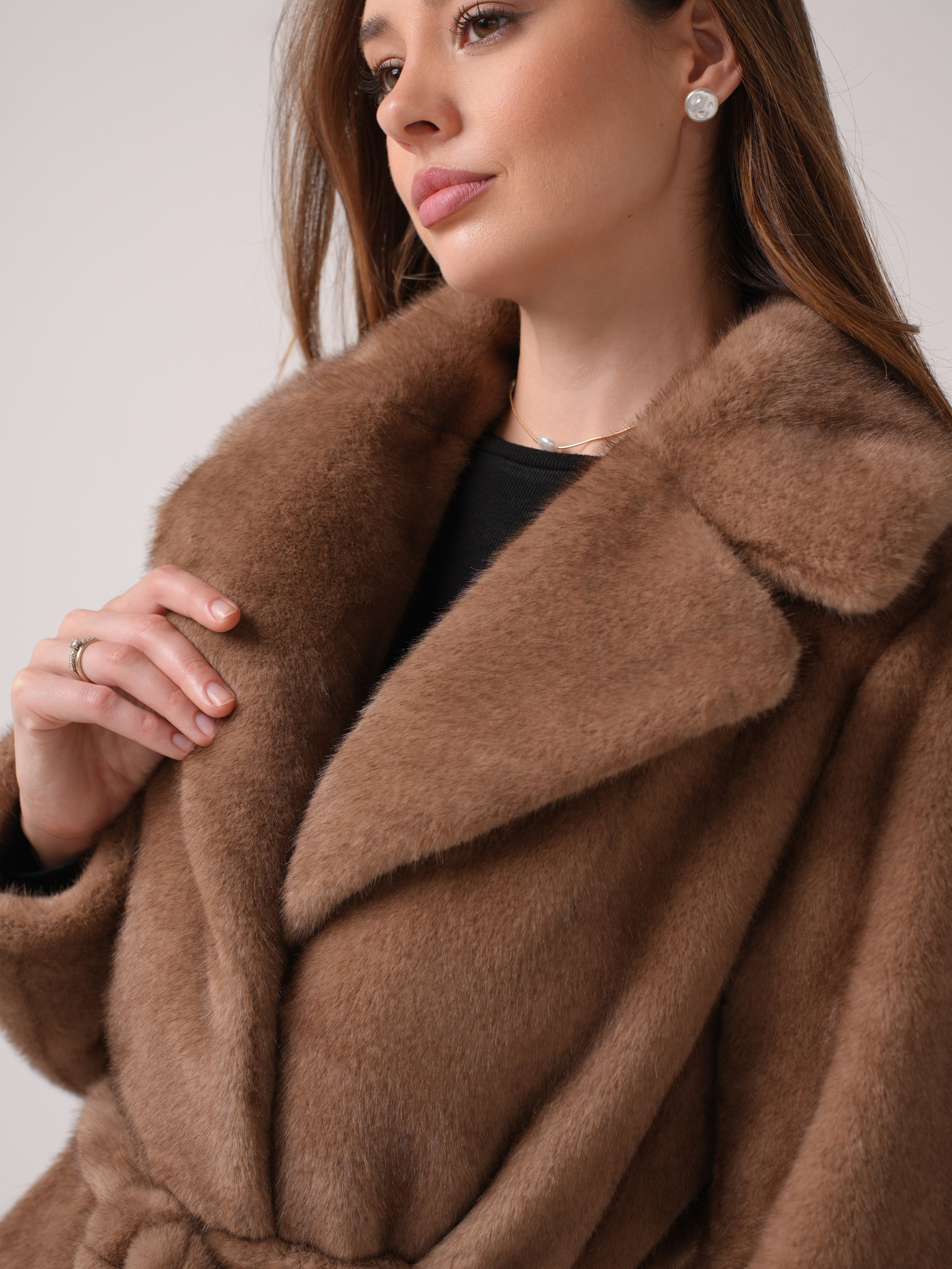 Новогодняя фотосессия бренда шуб. Портретный фотограф Москва Белогорцев Сергей