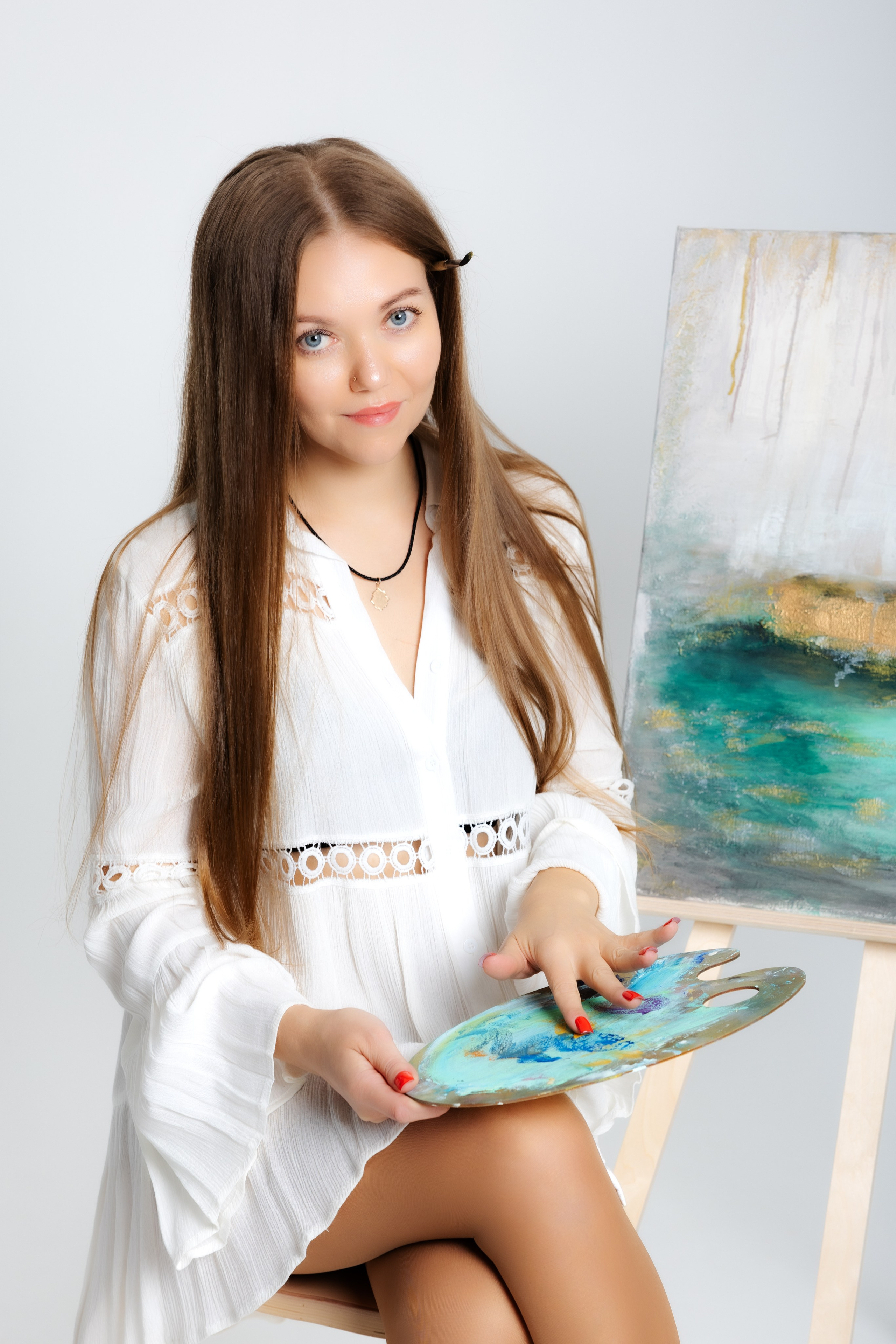 Татьяна. Образ художницы. Фотограф в Санкт-Петербурге Козырь Олеся