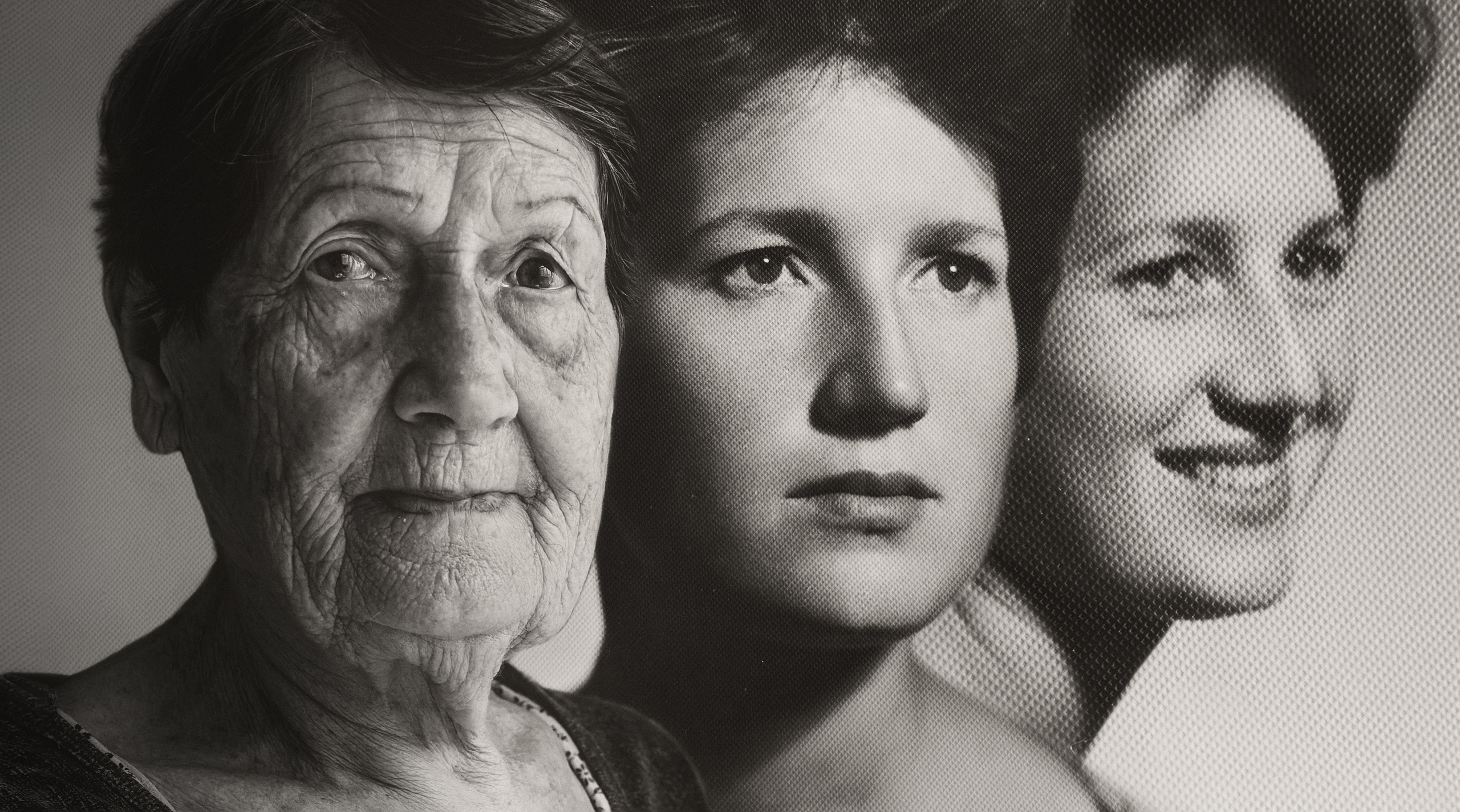 Съемка портрета пожилого человека