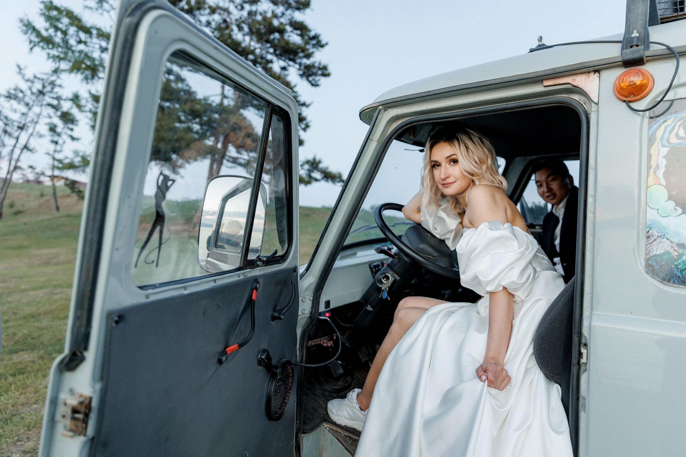 Розовый фламинго. И буханка. Свадебный фотограф в Иркутске Сапаров Александр