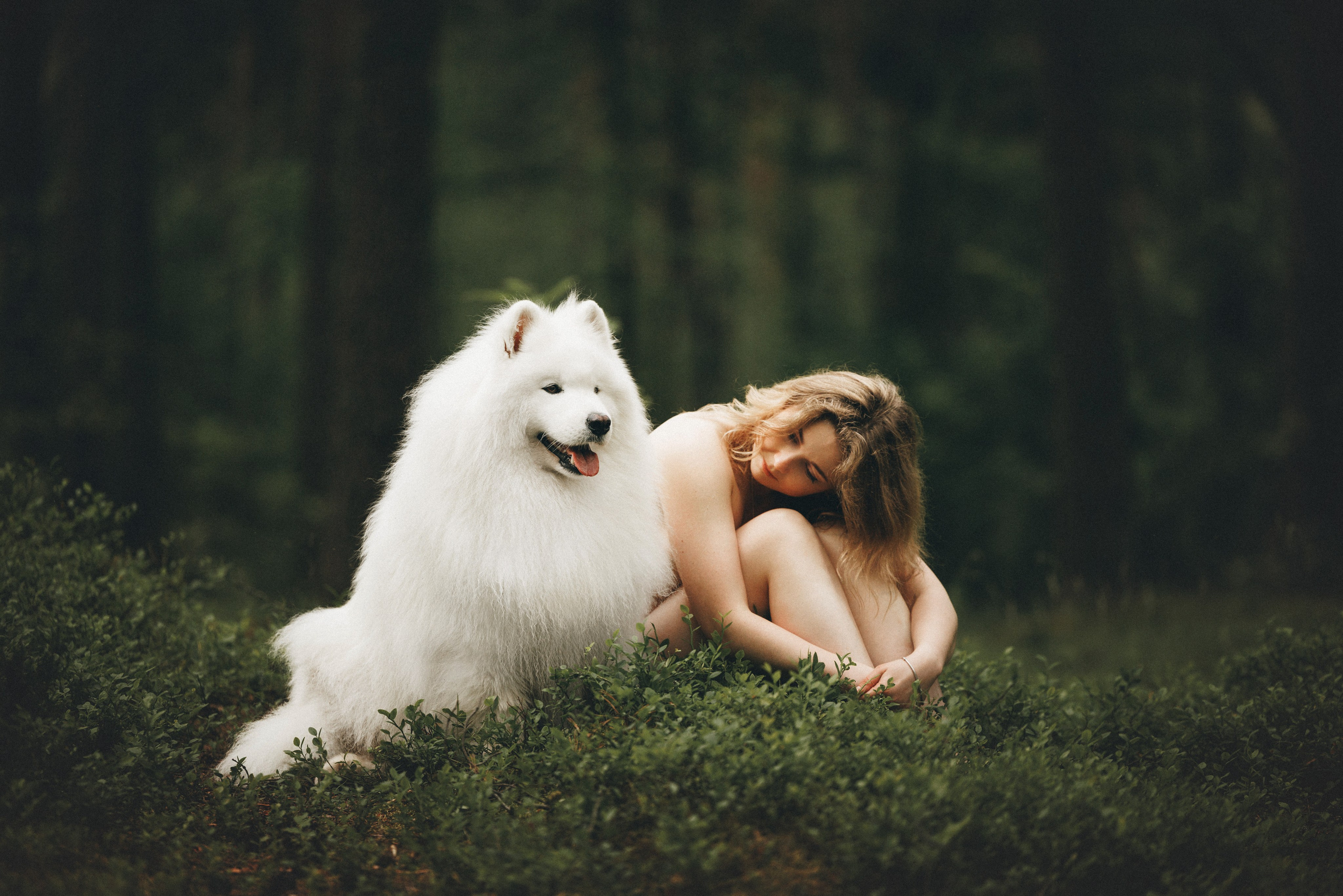 Женя и Цезарь. Фотограф анималист Осипчикова Мария