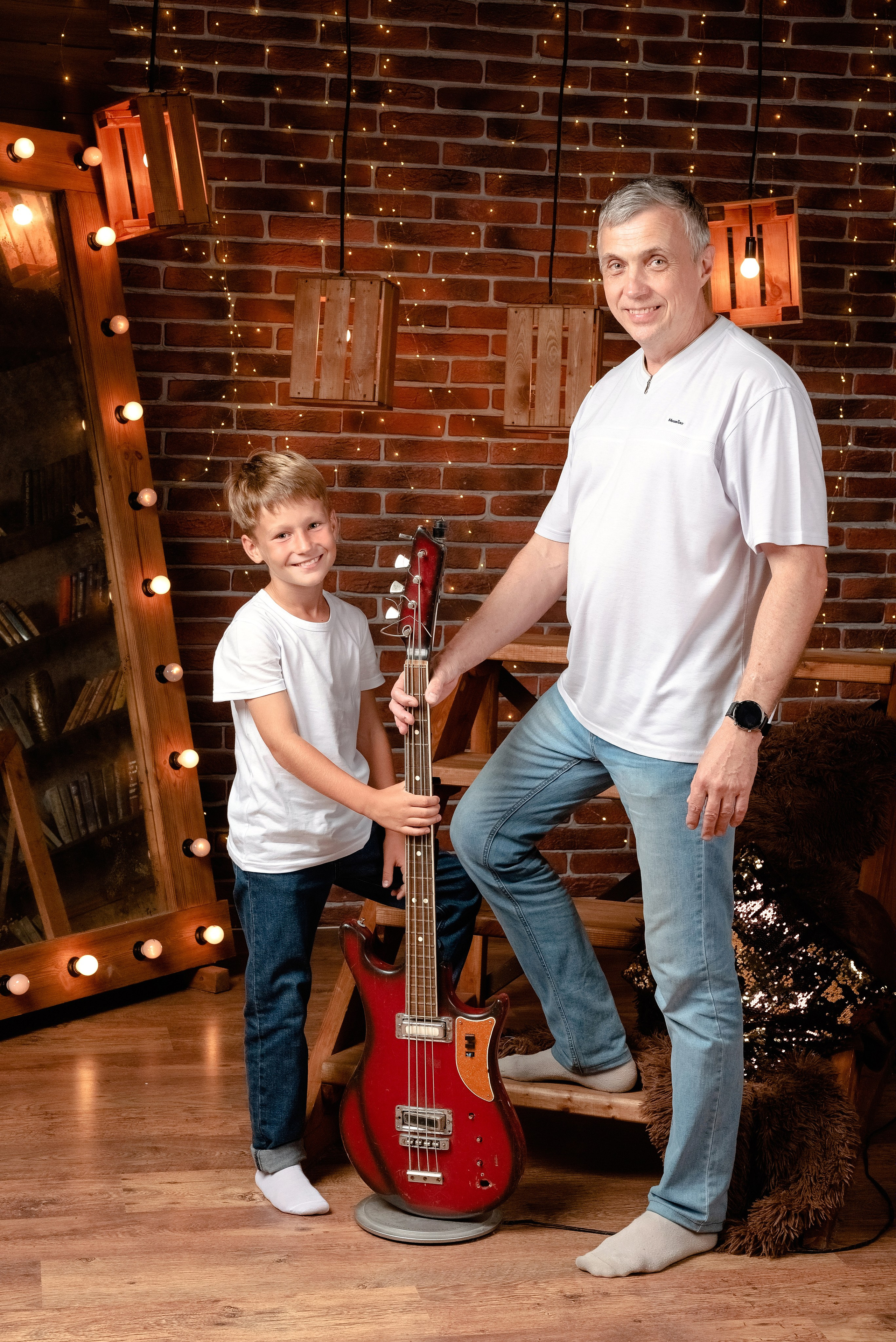 Семейная фотосессия в студии