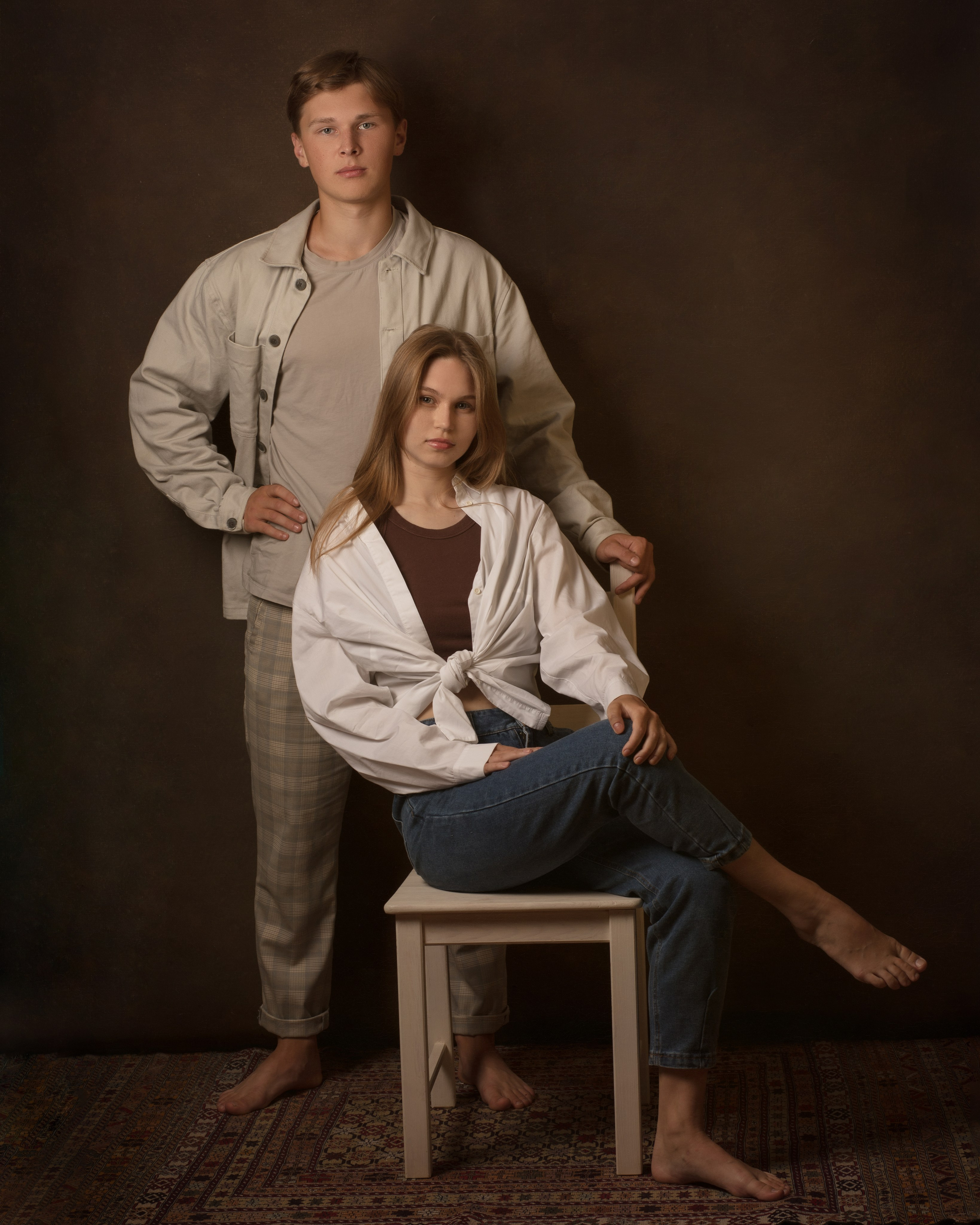 Портрет в стиле классической живописи. Файн-Арт фотограф из Перми Вараксина Юлия