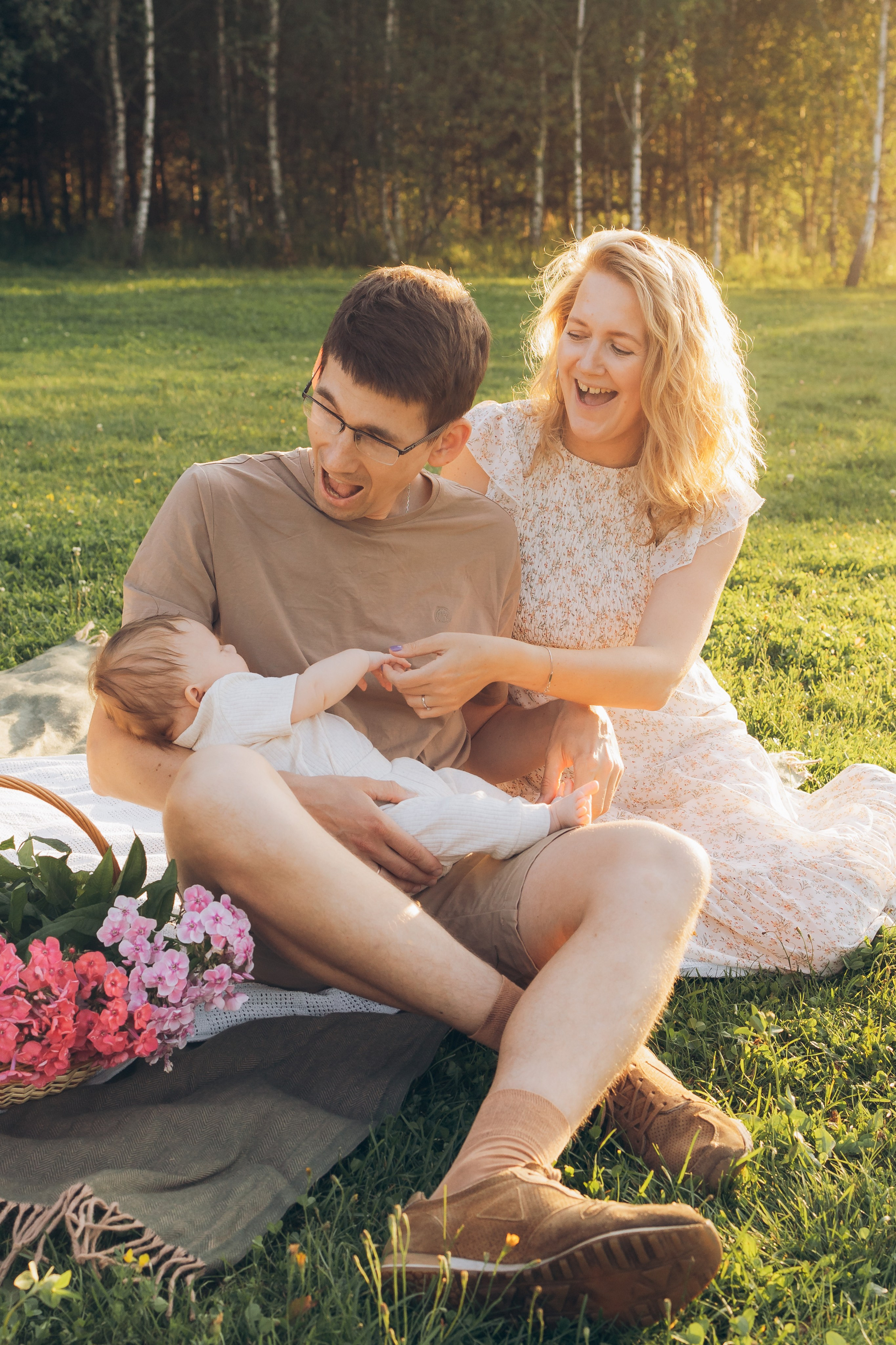 Летний вечер. Семейный Фотограф в Москве Евгения Симоненко